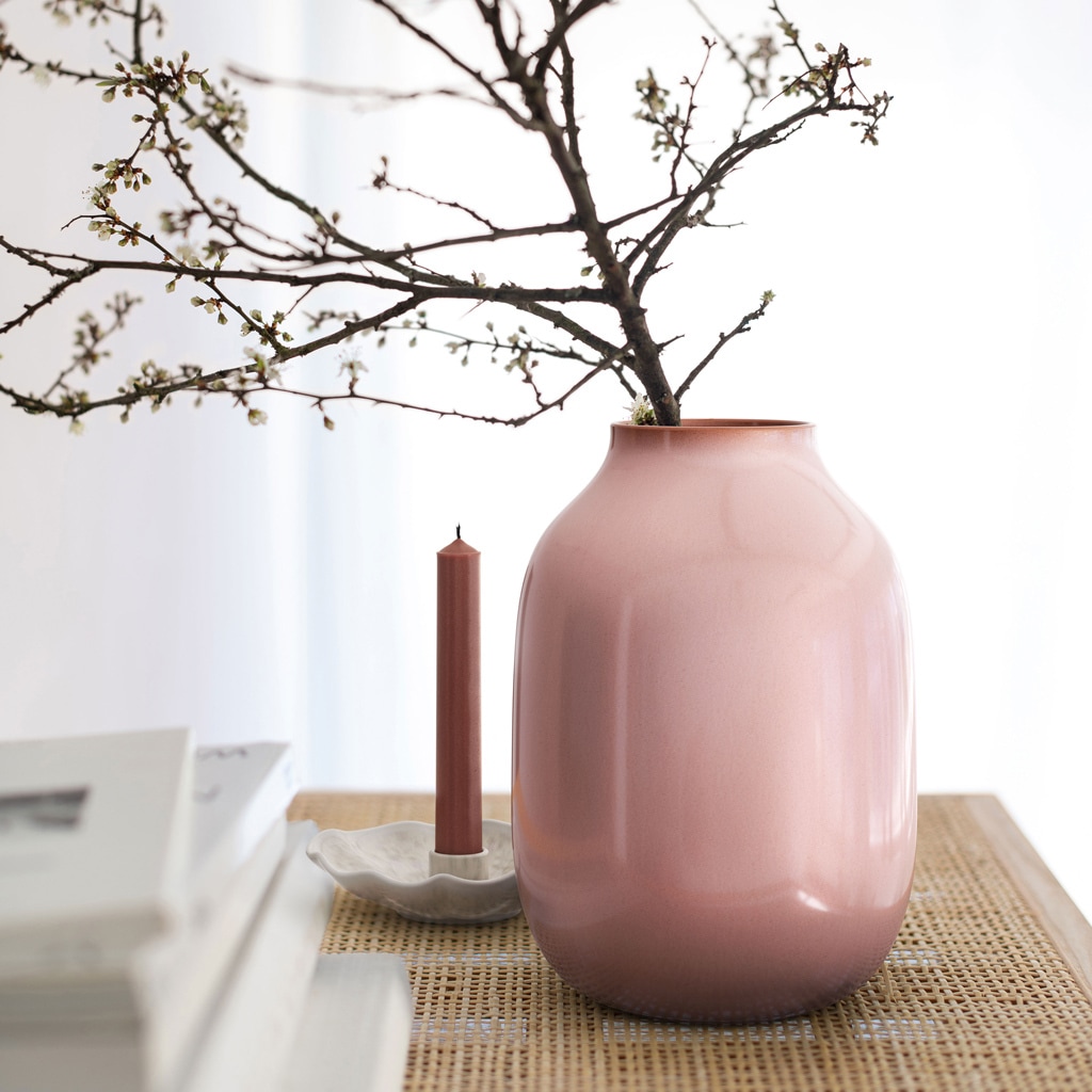 like. by Villeroy & Boch Dekovase »Vase Nek Perlemor Home 22 cm rosa«