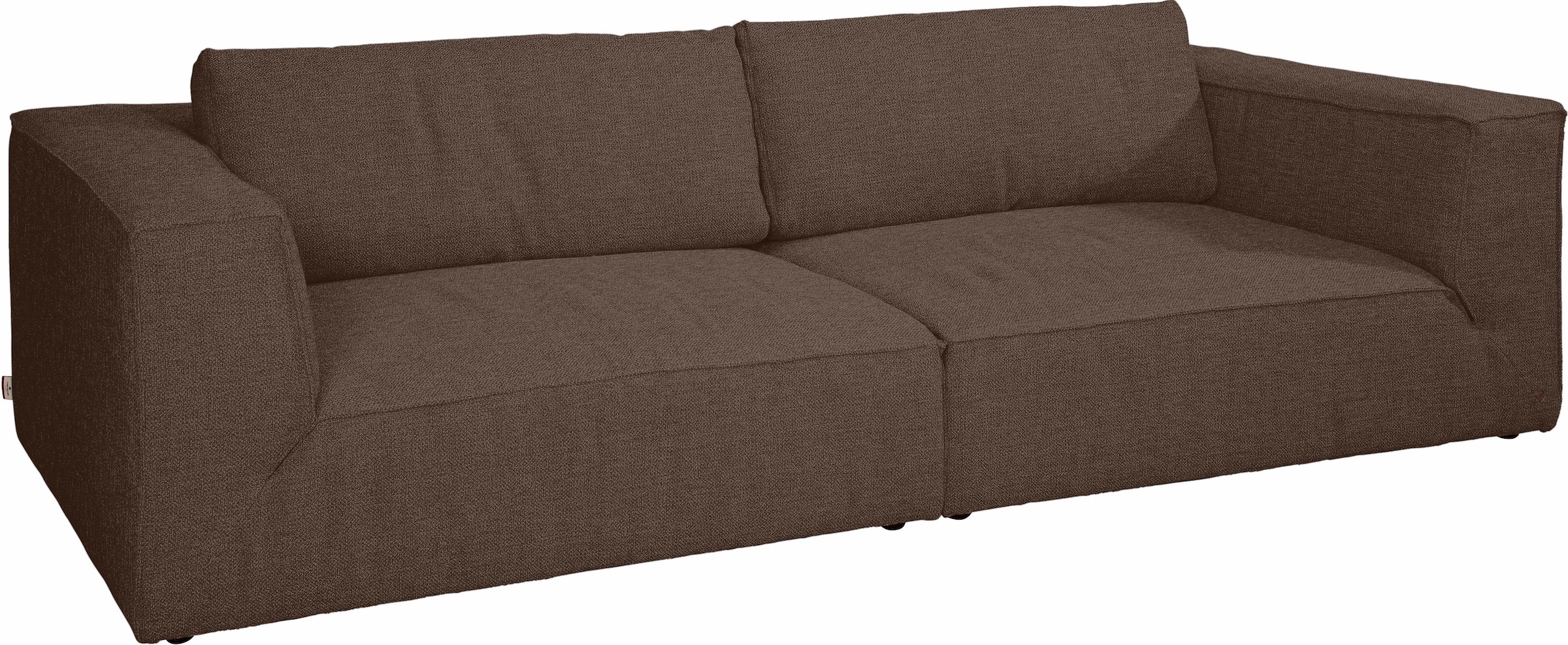 TOM TAILOR HOME Big-Sofa »BIG Breite Stegkissen, 270 CUBE BAUR bequemen Sitztiefe, cm große | STYLE«, mit extra