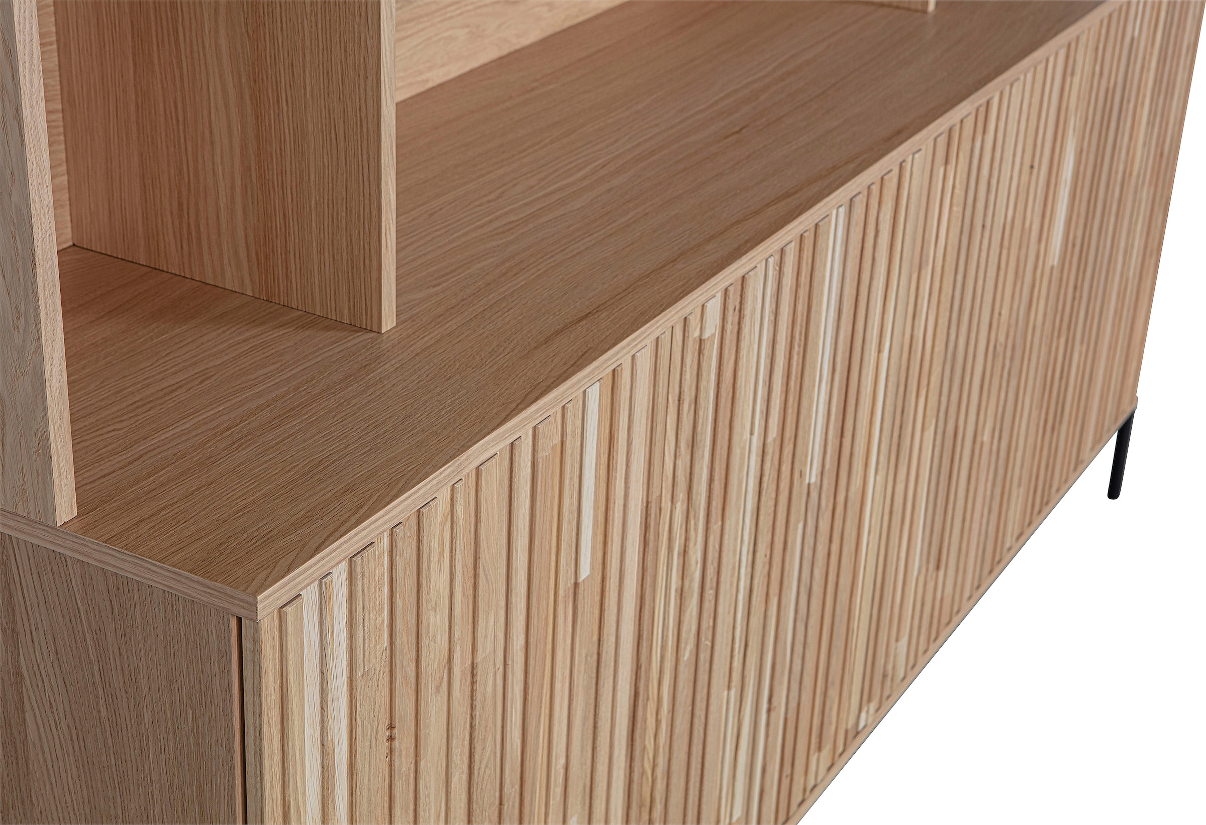 WOOOD Buffet »Gravu«, viel Stauraum, Push-to-Open Funktion, H 150 cm x B 200 cm