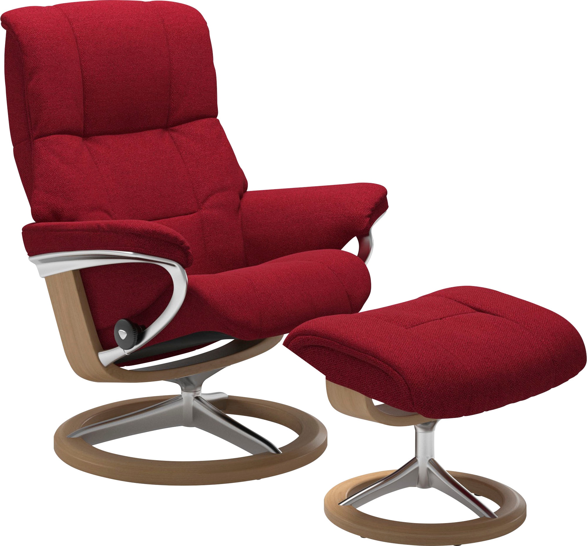 Stressless Fußhocker "Mayfair", mit Signature Base, Gestell Eiche