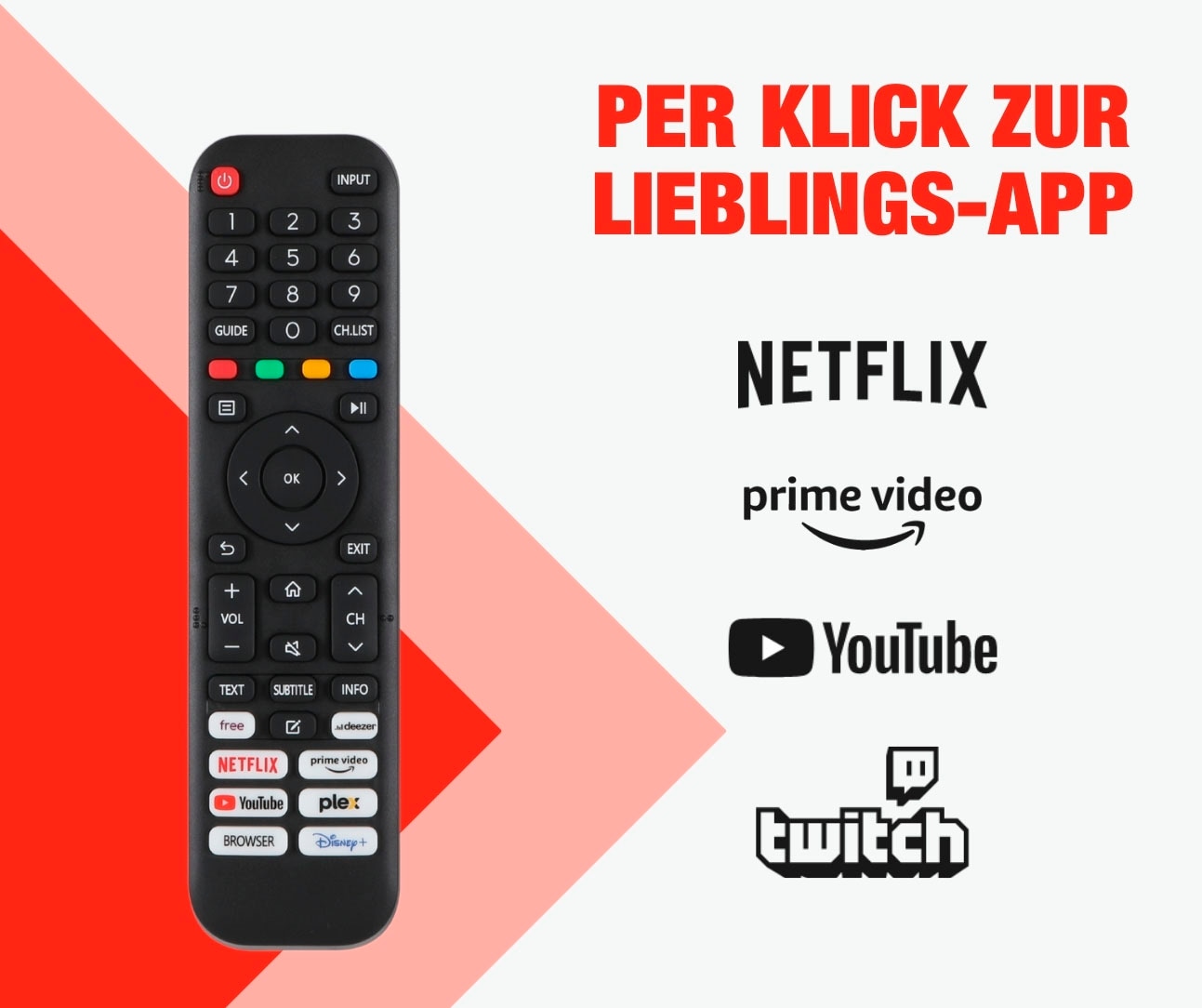 Telefunken QLED-Fernseher »D65Q750M8CW«, 4K Ultra HD, Smart-TV