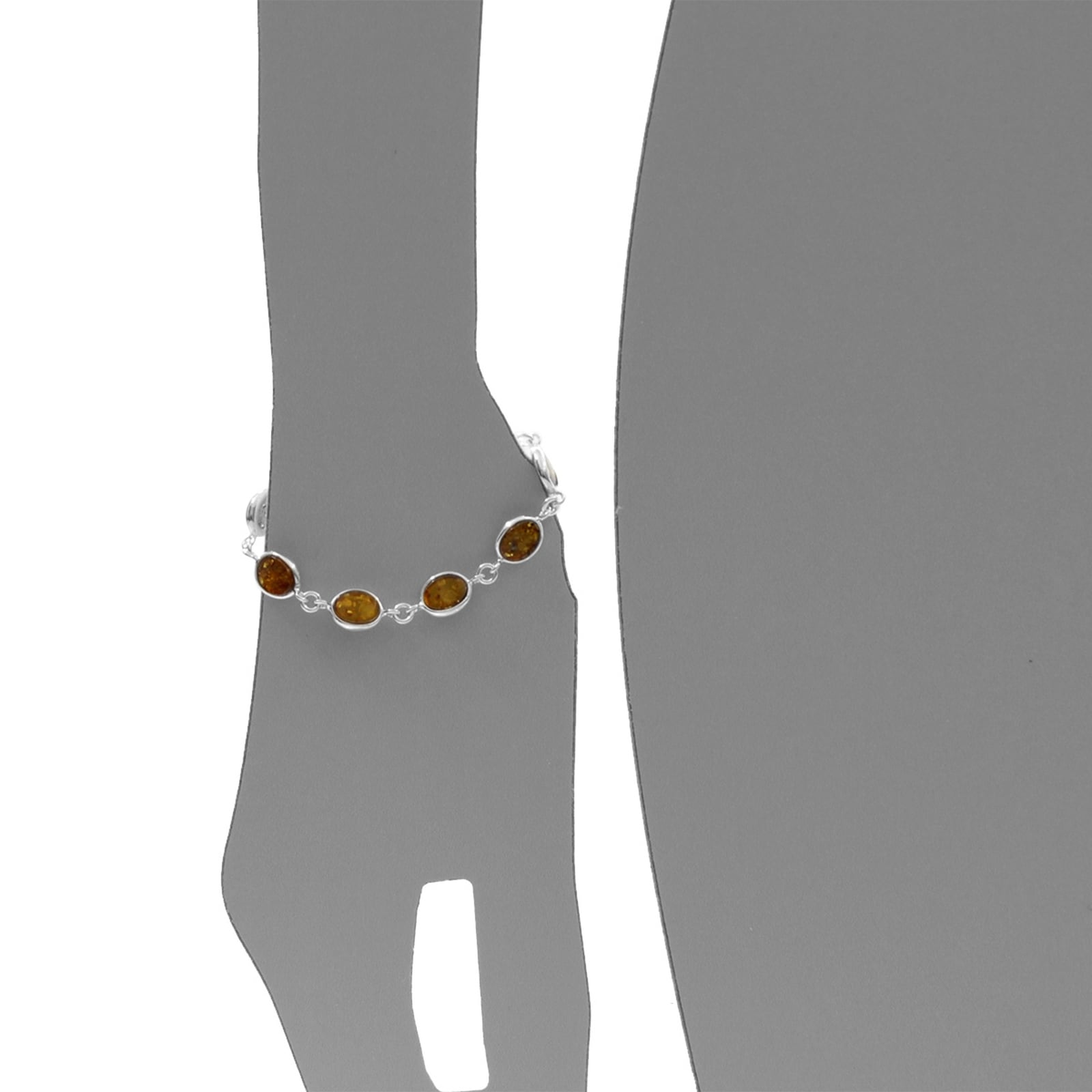OSTSEE-SCHMUCK Armband »Ostsee-Schmuck Armband Classic 8 x 6 mm Armband Classic 8 x 6 mm«