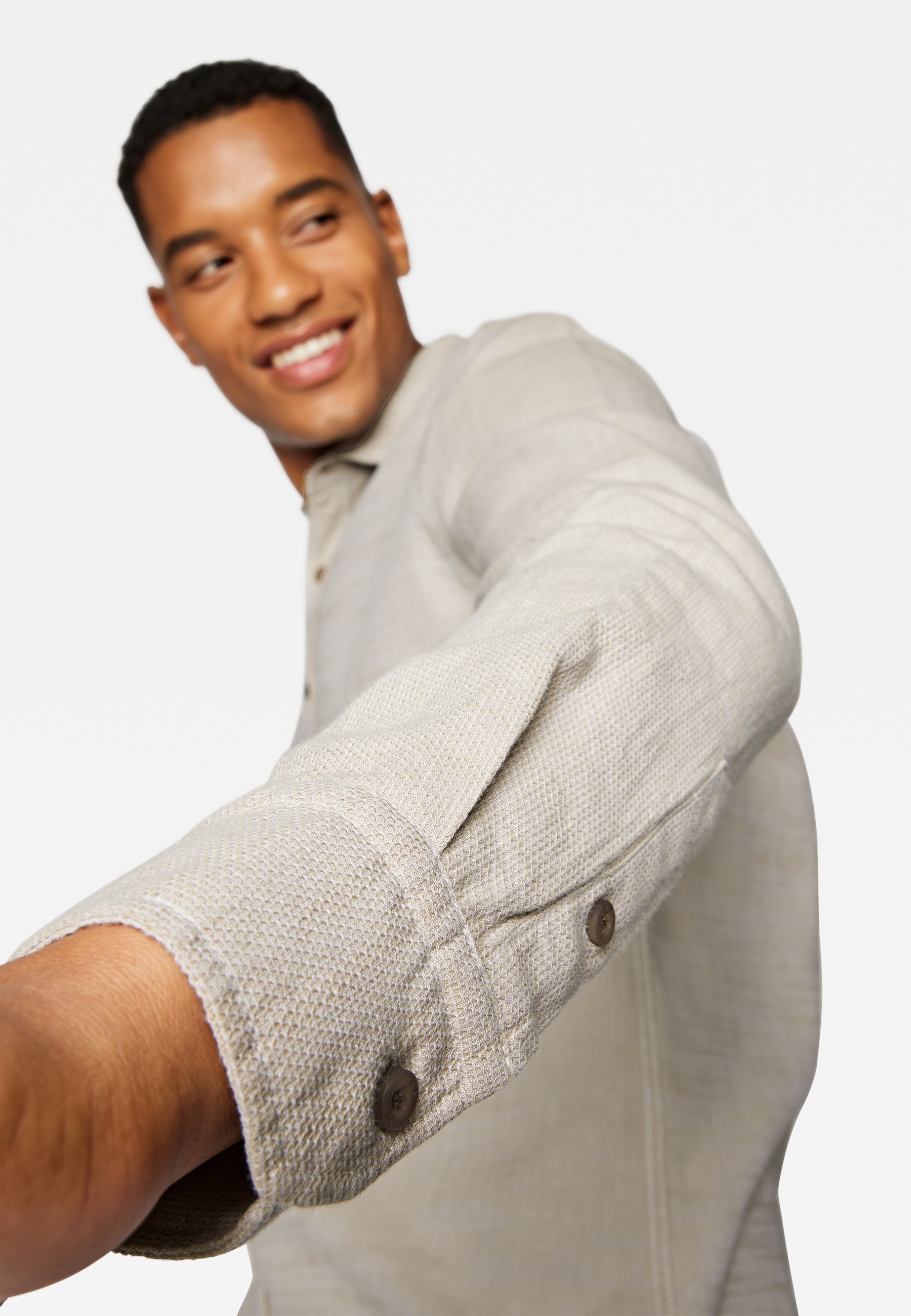 Mavi Langarmhemd »LONG SLEEVE SHIRT«, Hemd mit Struktur