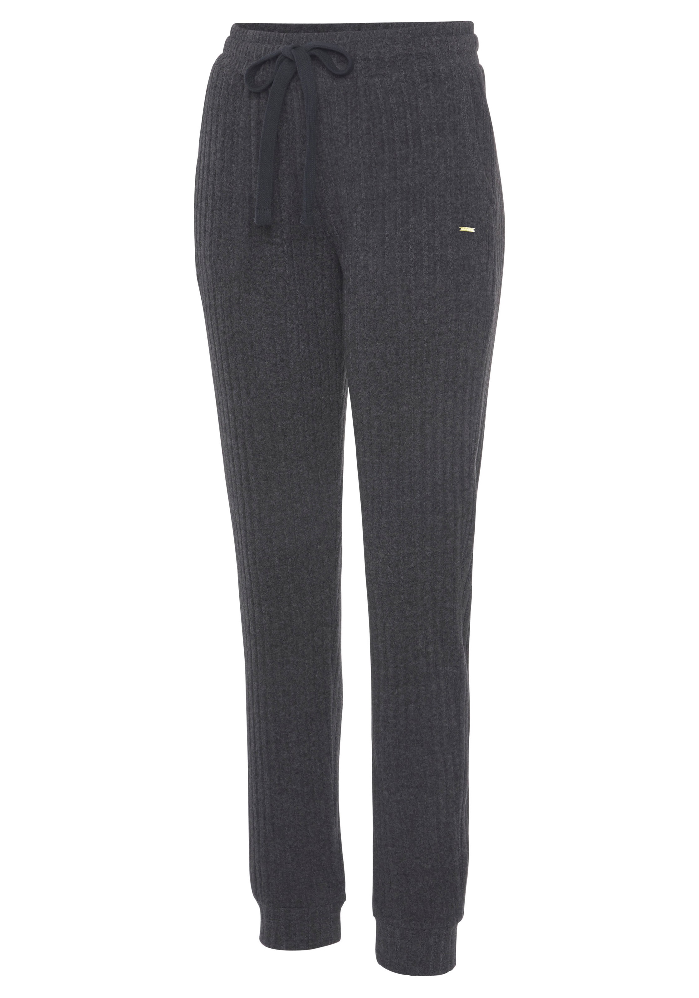 LASCANA Homewearhose, Lounge-/ Strickhose mit praktischen Taschen, Loungewear