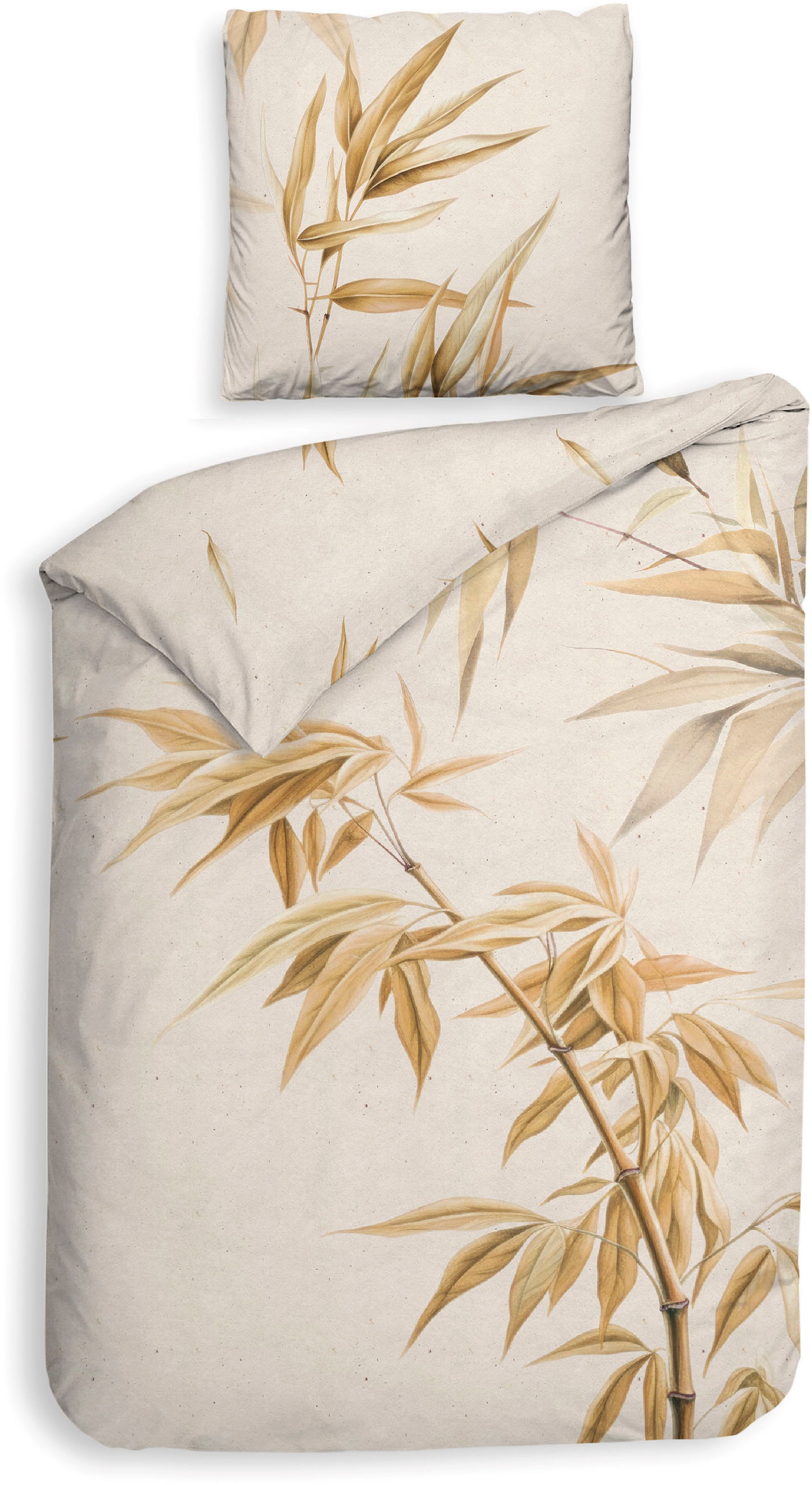 Heckett & Lane Bettwäsche "Akio" 2 Stk. 100% Baumwolle, Bettwäsche ab 135x2 günstig online kaufen