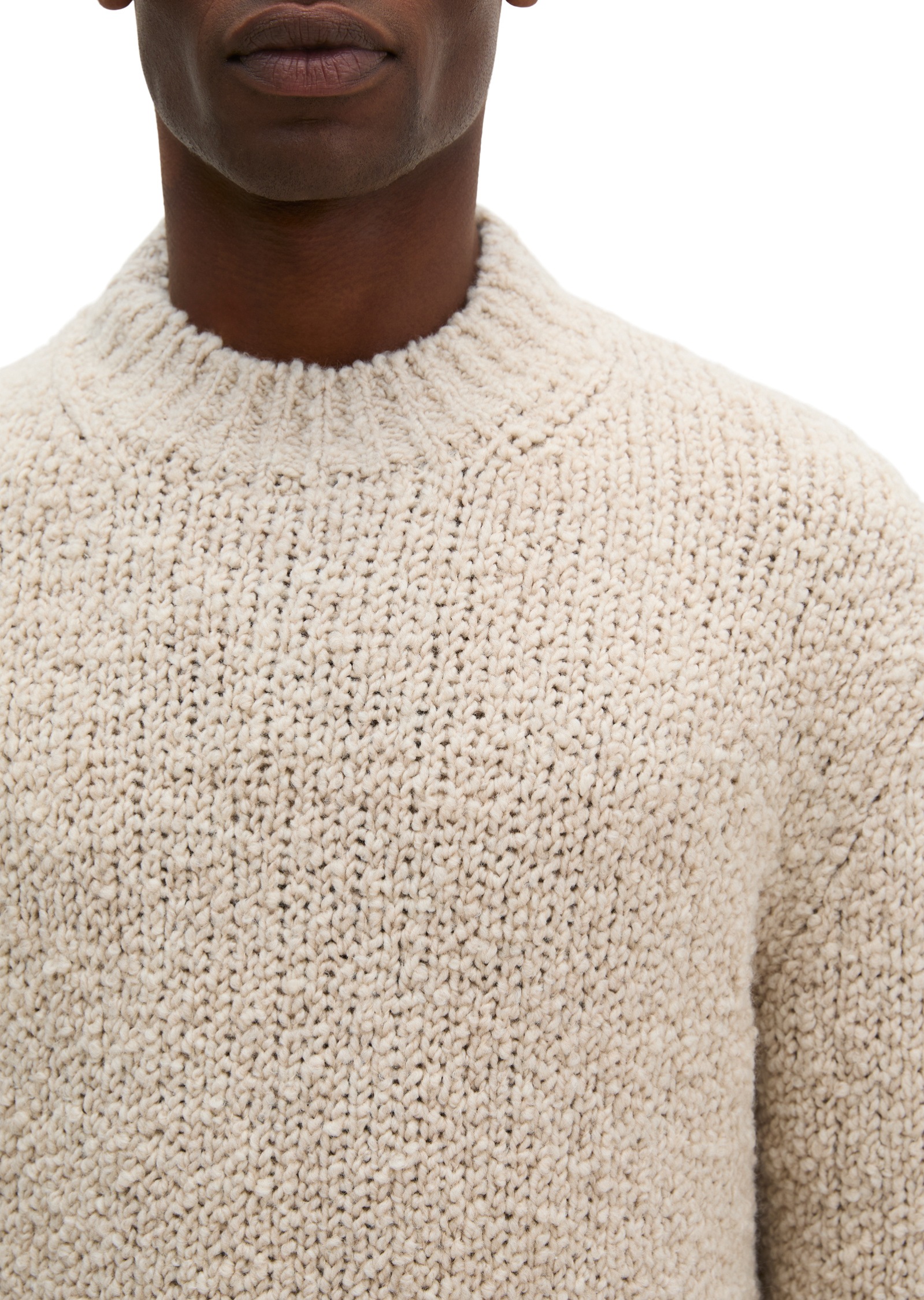 Marc O'Polo Strickpullover »aus weichem Schurwolle-Mix«