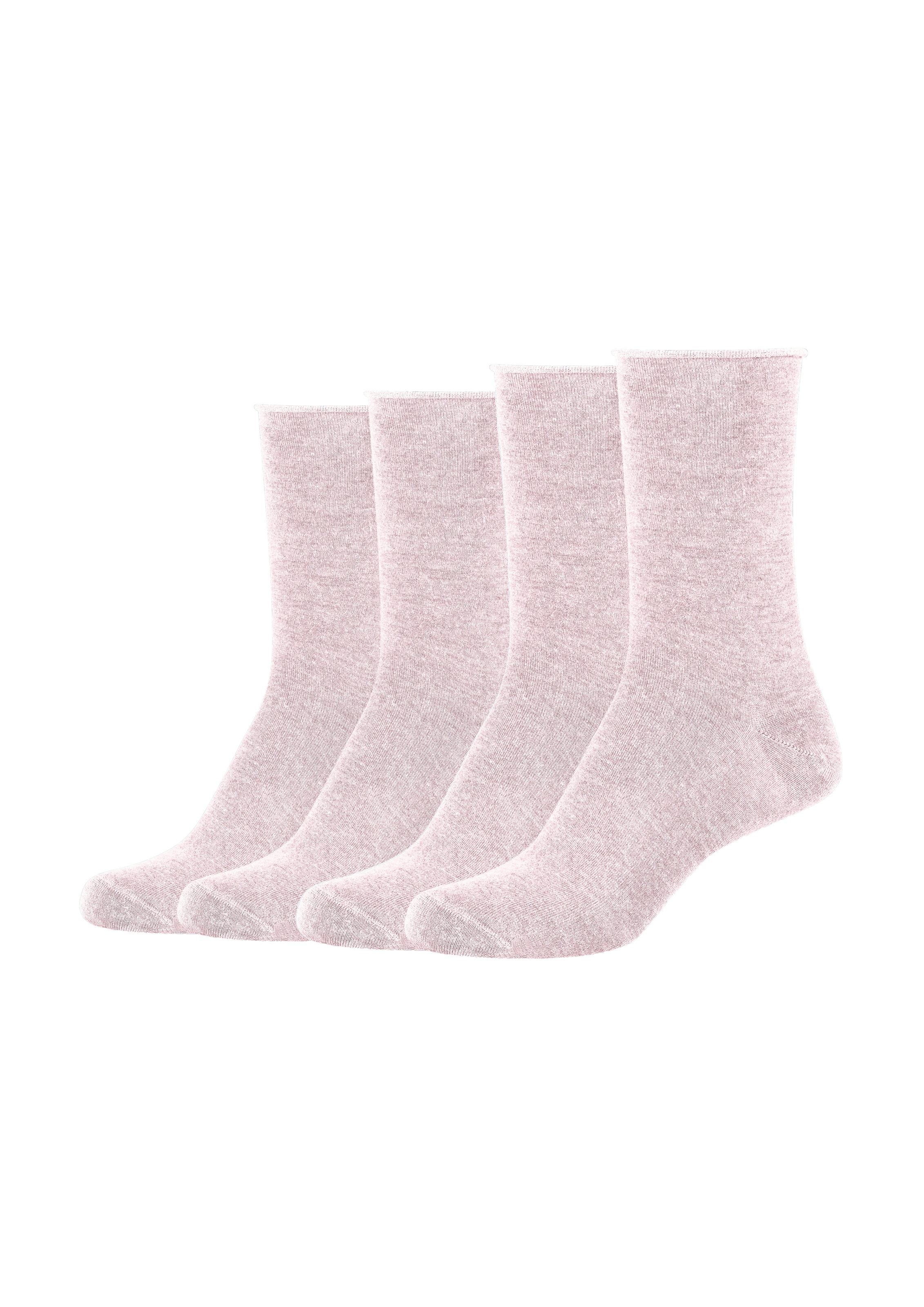 s.Oliver Socken "silky touch" 4 Stk. tlg. mit elastischem Bund günstig online kaufen