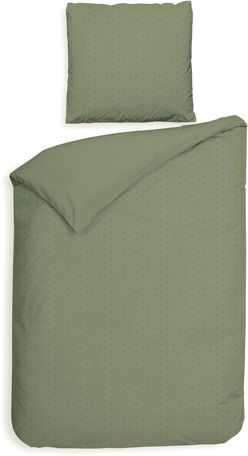 Heckett & Lane Bettwäsche "Punto" 2 Stk. gepunktet, 100% Baumwolle ab 135x2 günstig online kaufen