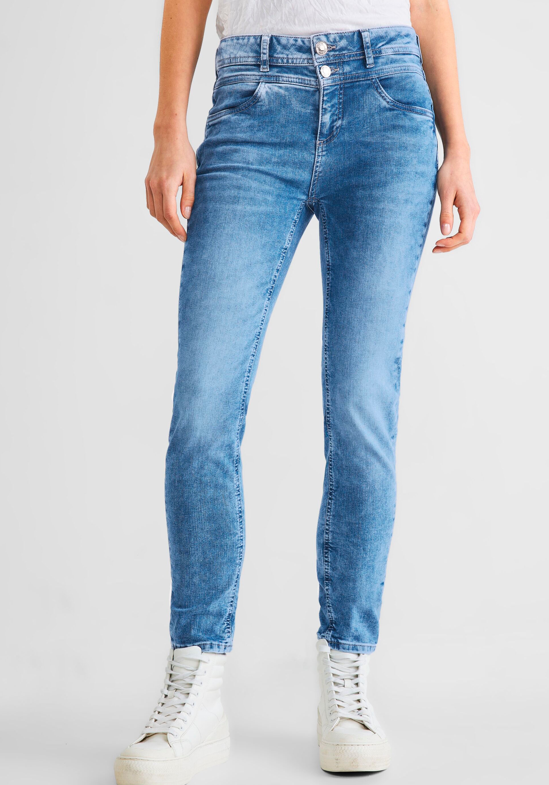 STREET ONE Slim-fit-Jeans, im 4-Pocket-Style online kaufen BAUR 