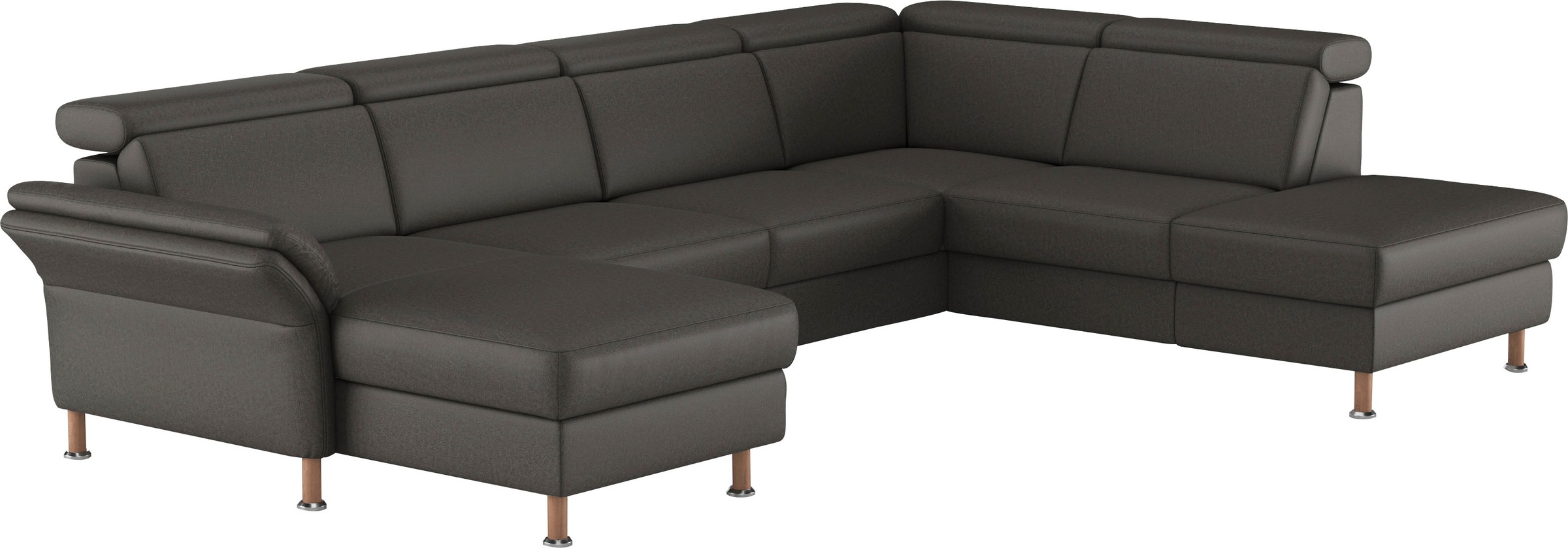 Home affaire Wohnlandschaft »Calypso U-Form«, wahlweise mit motorischer Relaxfunktion