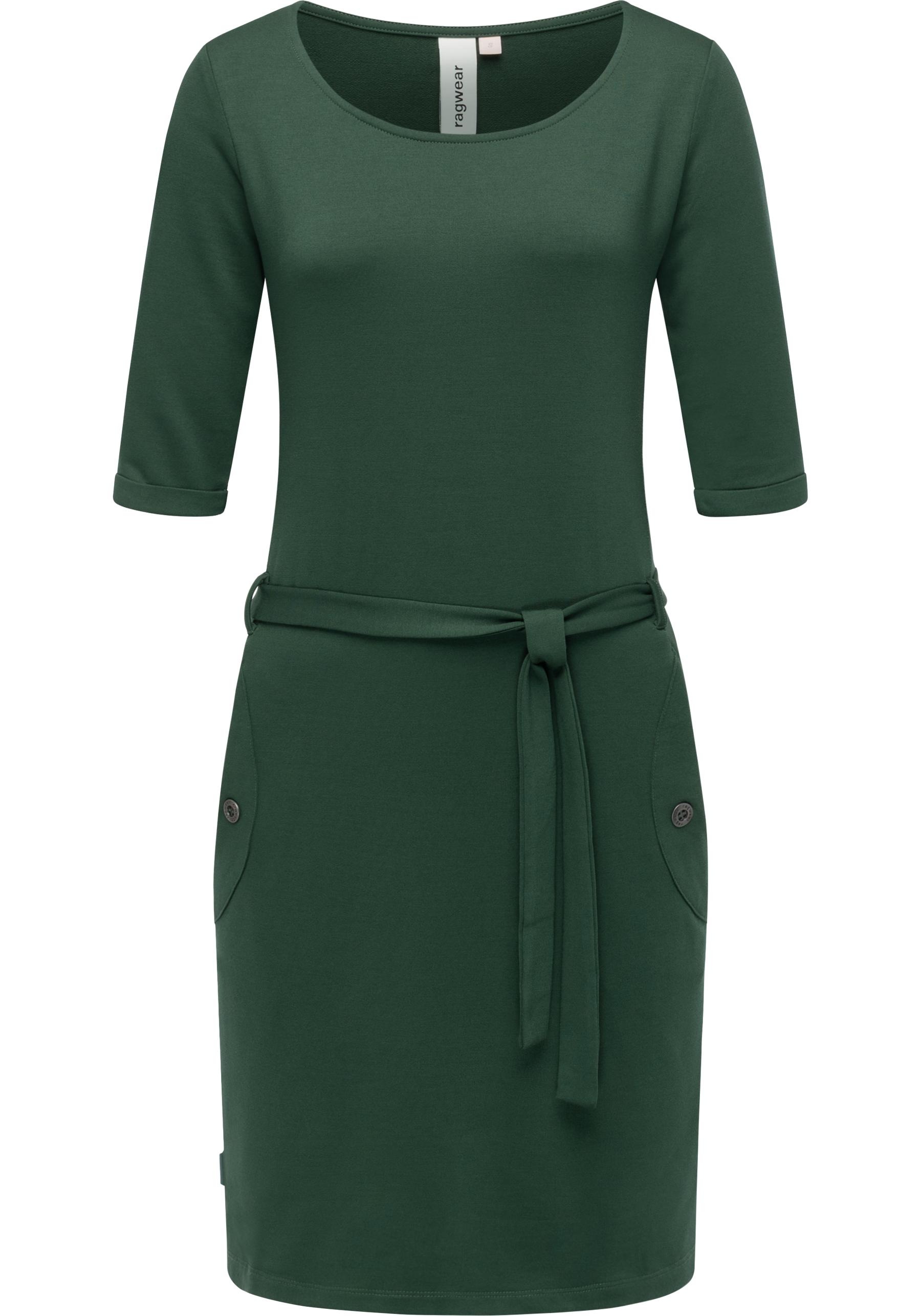 Ragwear Jerseykleid "Kenisha" Außentaschen  Eingrifftaschen Elastisches Mid günstig online kaufen