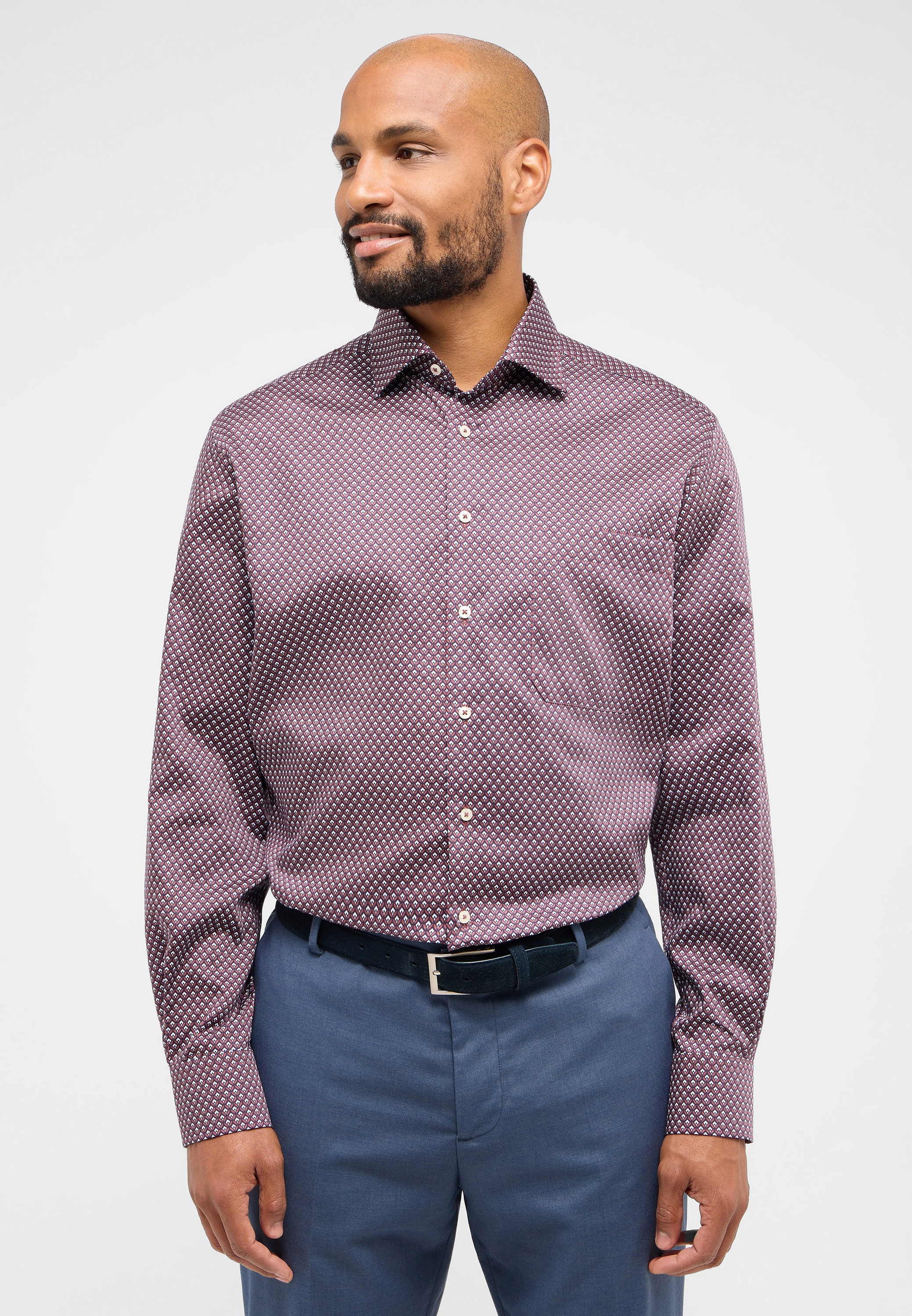 Eterna Langarmhemd "COMFORT FIT", NON IRON (bügelfrei) günstig online kaufen