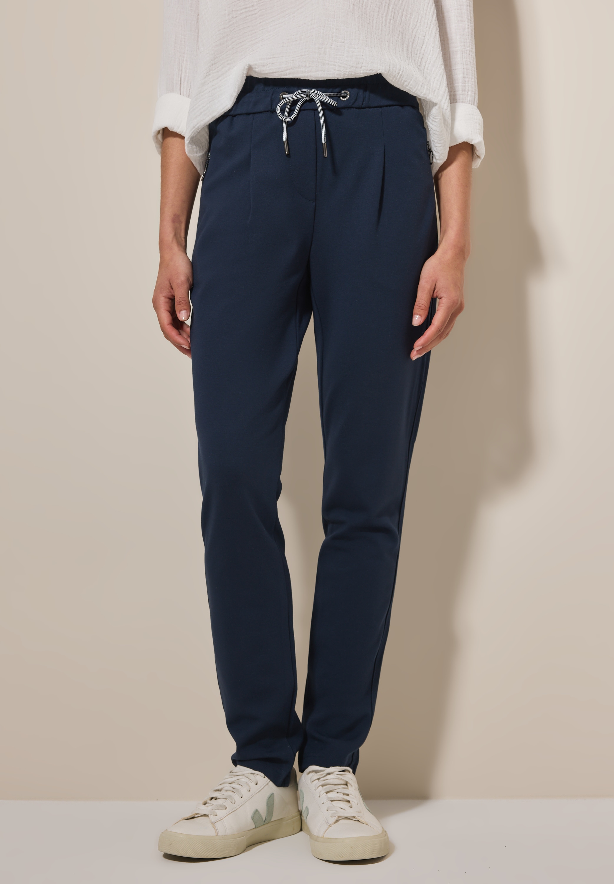 Cecil Stoffhose Middle Waist