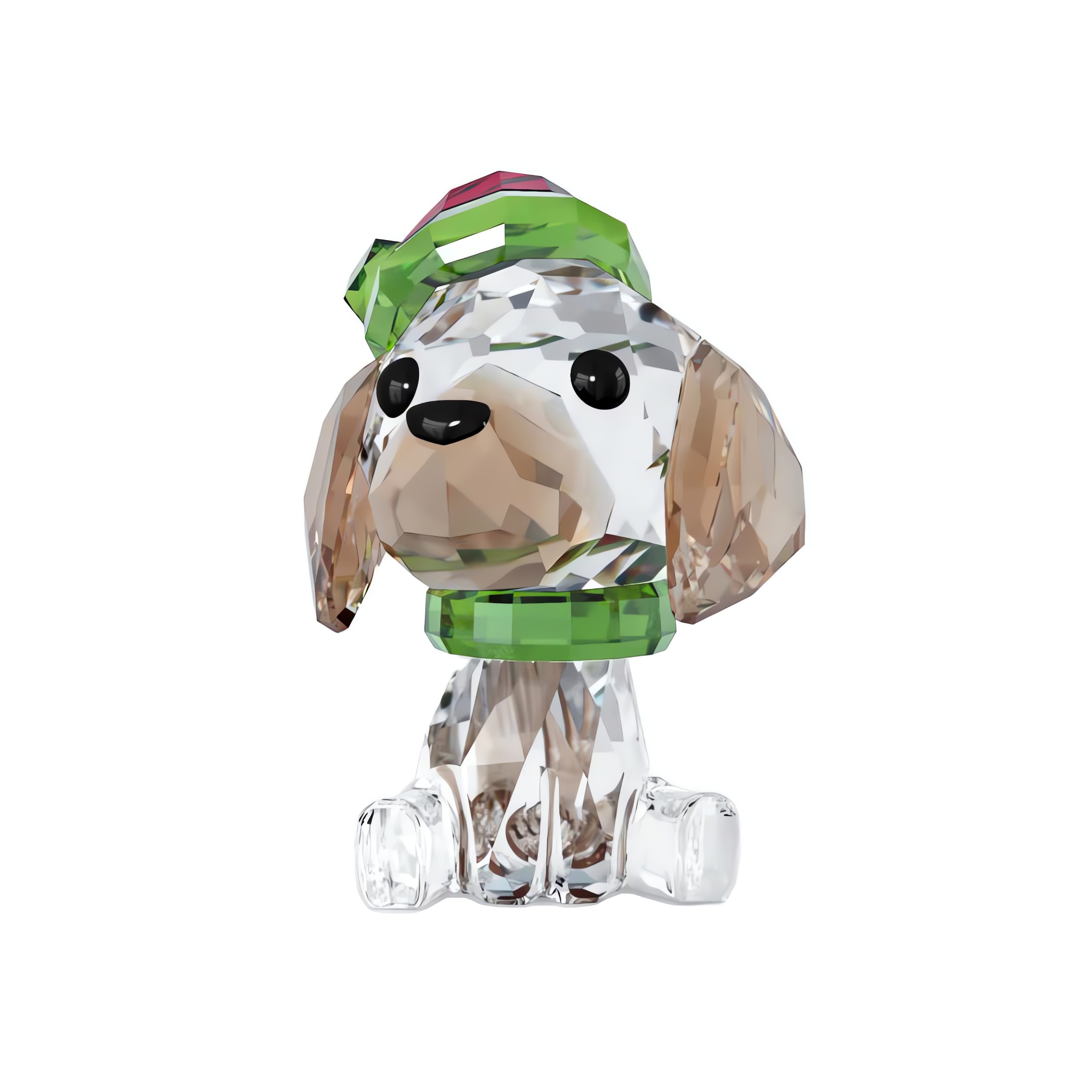 Swarovski Dekofigur »Kristallfigur Hund Holiday Cheers Beagle« Swarovski® Kristall