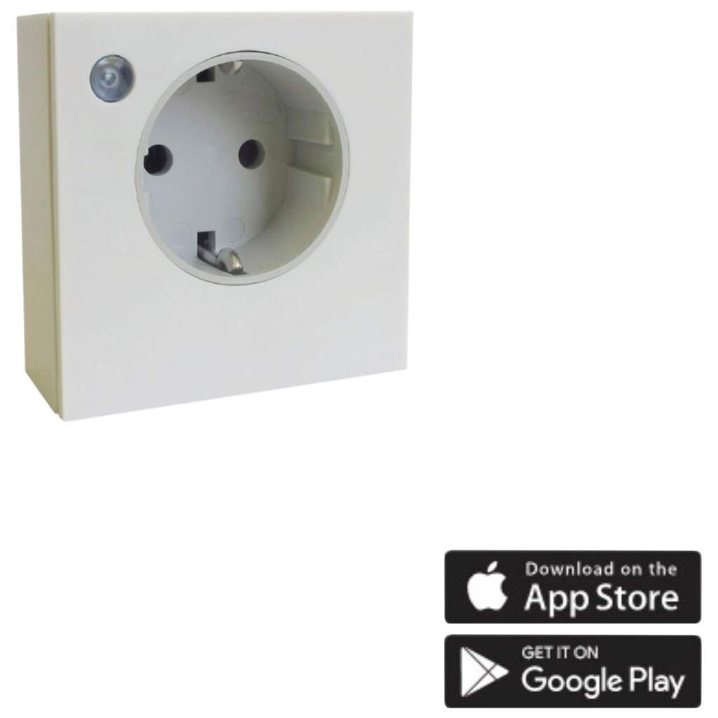 Ximax Thermostat-Empfänger »Funk-Thermostat, Dosen-Empfänger«, Steckdosenempfänger zur Steuerung von Infrarotheizungen, Weiß
