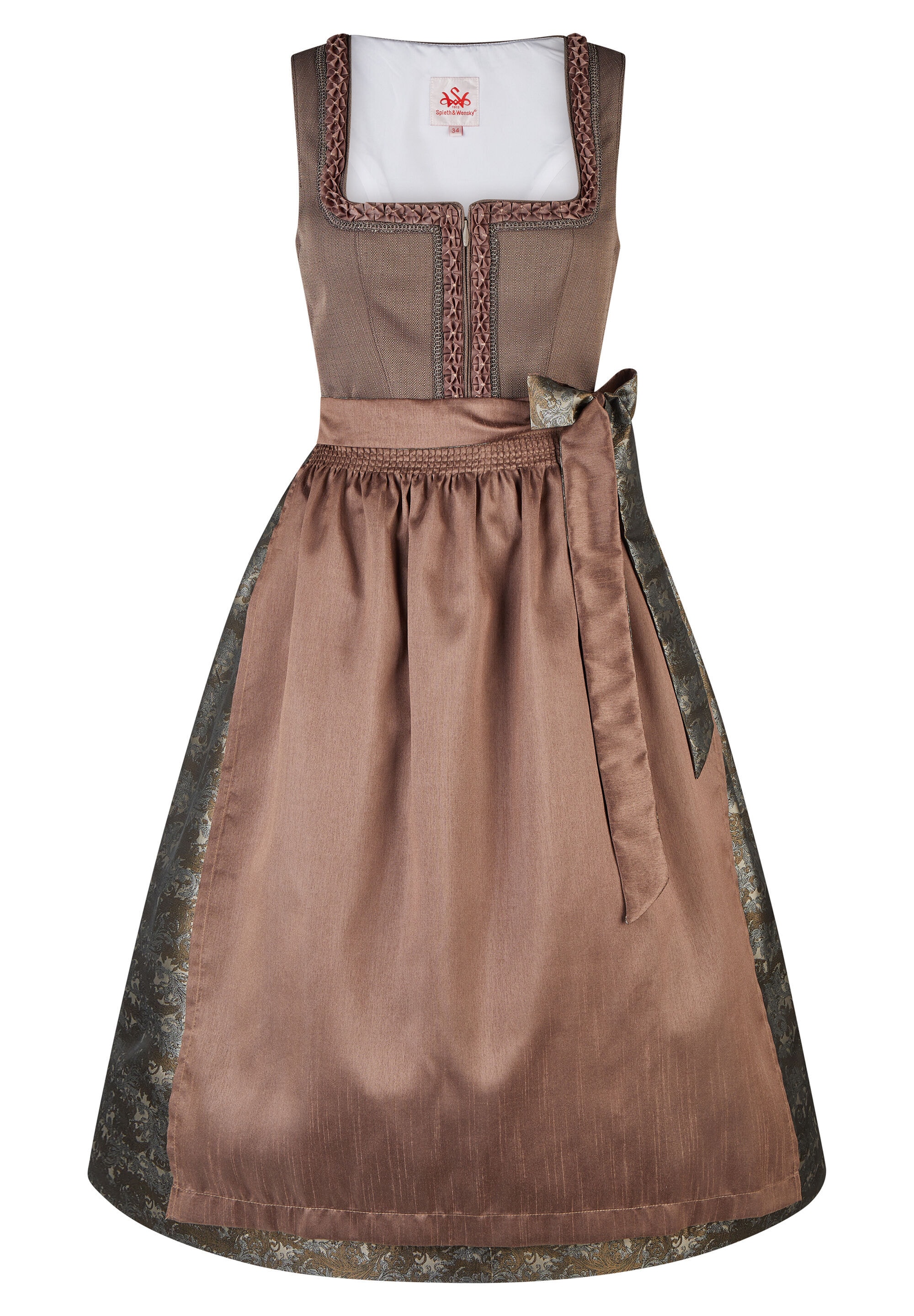 Spieth & Wensky Dirndl "Spieth & Wensky Dirndl Klavier" mit Reißverschluss