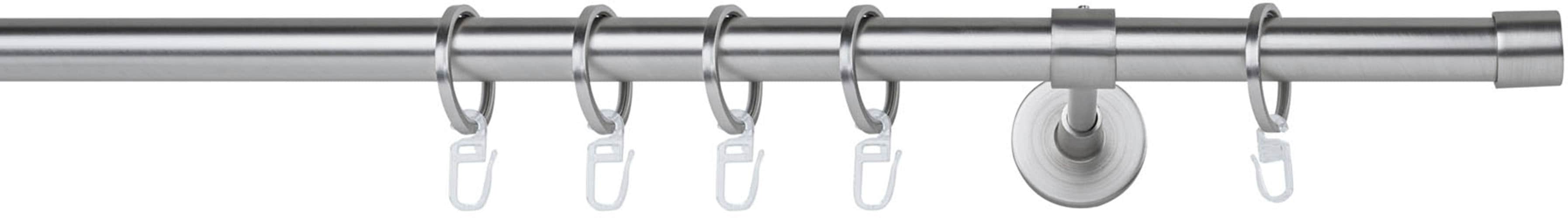 mydeco Gardinenstange "20mm Cap Wandträger 14 cm" 1 läufig-läufig Fixmaß günstig online kaufen