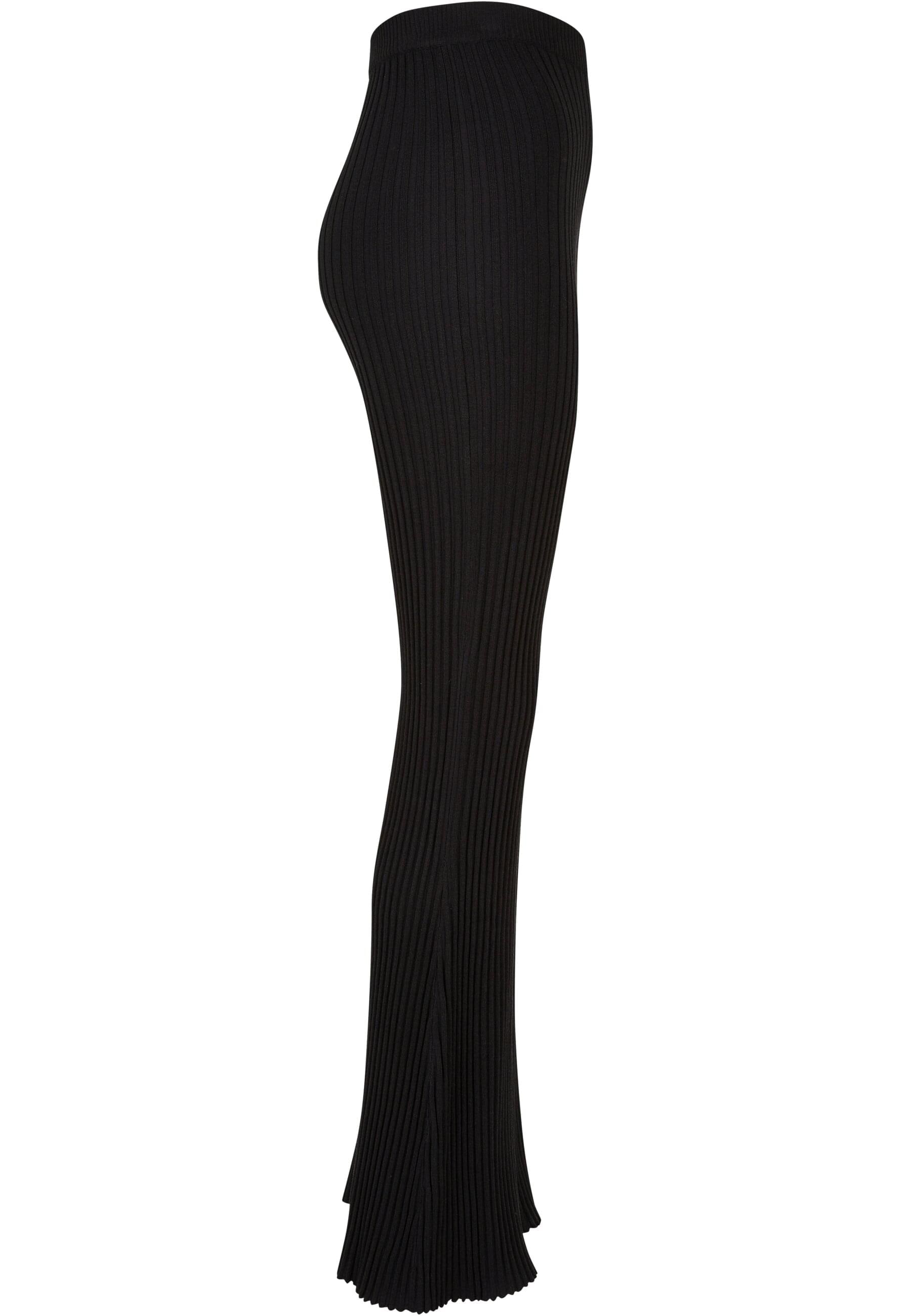 URBAN CLASSICS Leggings »Urban Classics Damen Ladies Flared Rib Knit Leggings«, (1 tlg.)