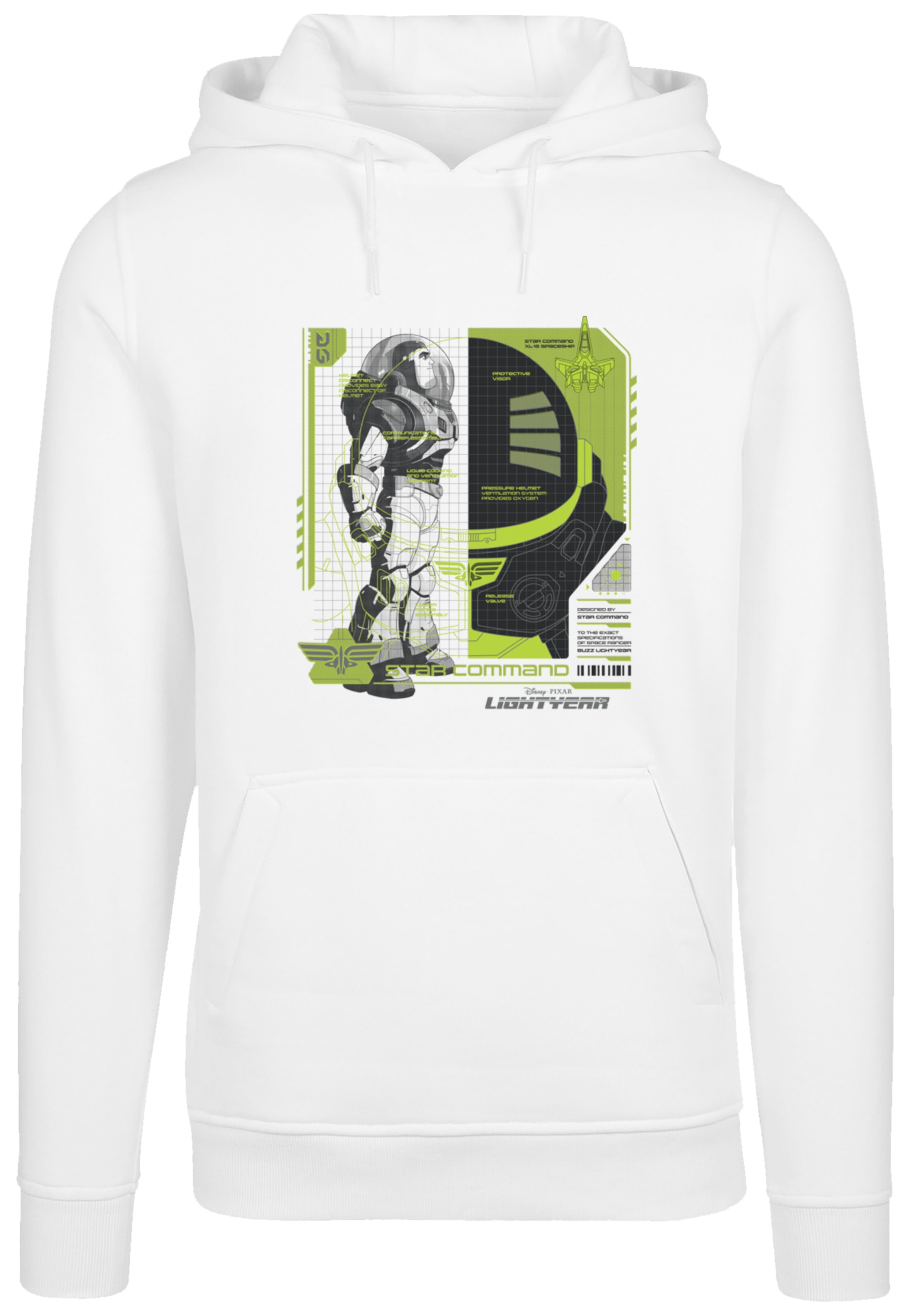 F4NT4STIC Kapuzenpullover »Buzz Lightyear Buzz Tech Panel«, Premium Qualität