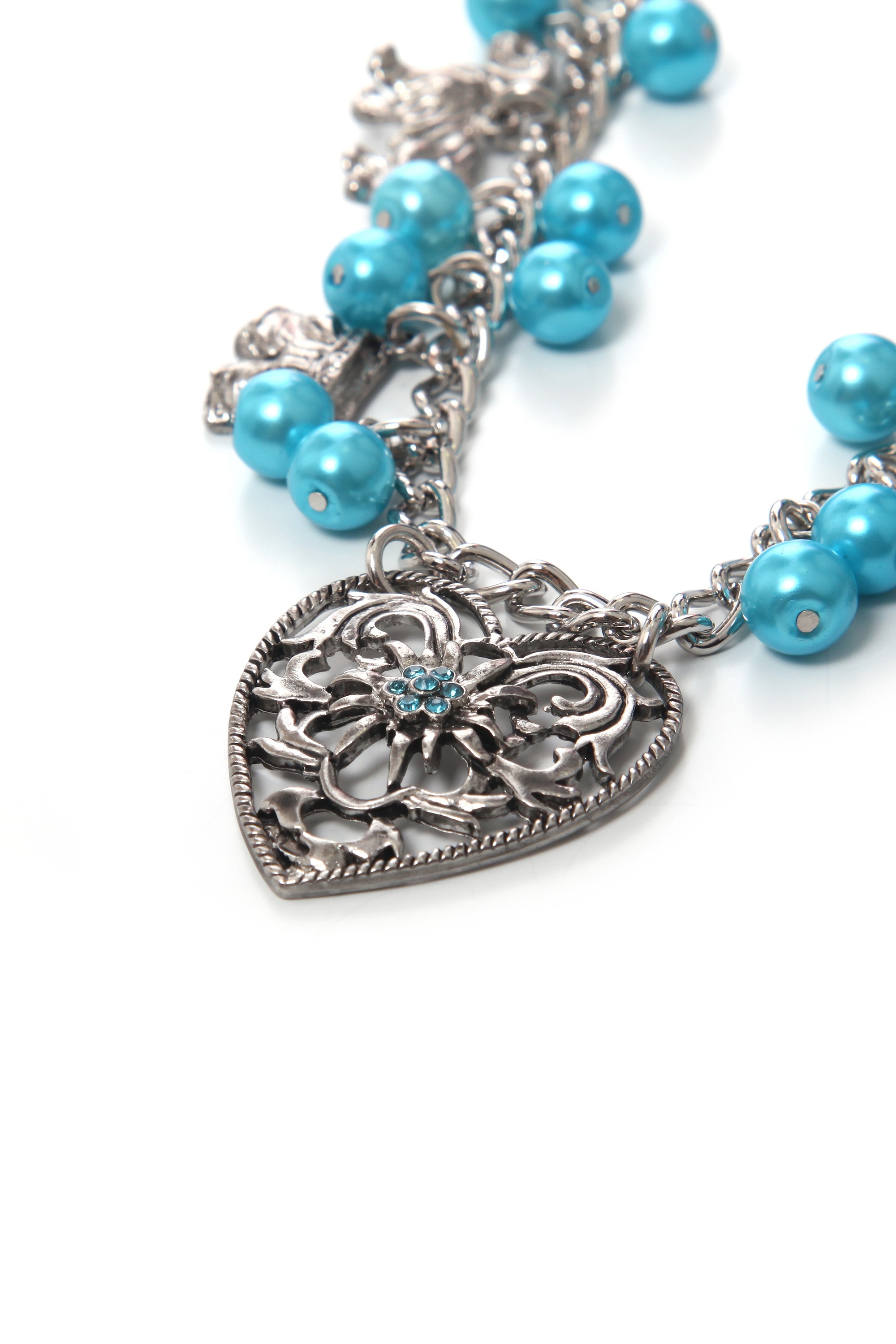 Allgäu Rebell Kette mit Anhänger »Waris« mit Herz Anhänger