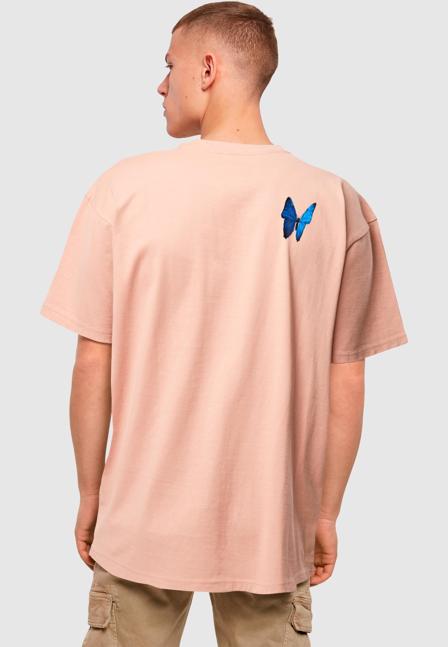 Upscale by Mister Tee Kurzarmshirt »Upscale by Mister Tee Herren Le Papillon Oversize Tee«, (1 tlg.)