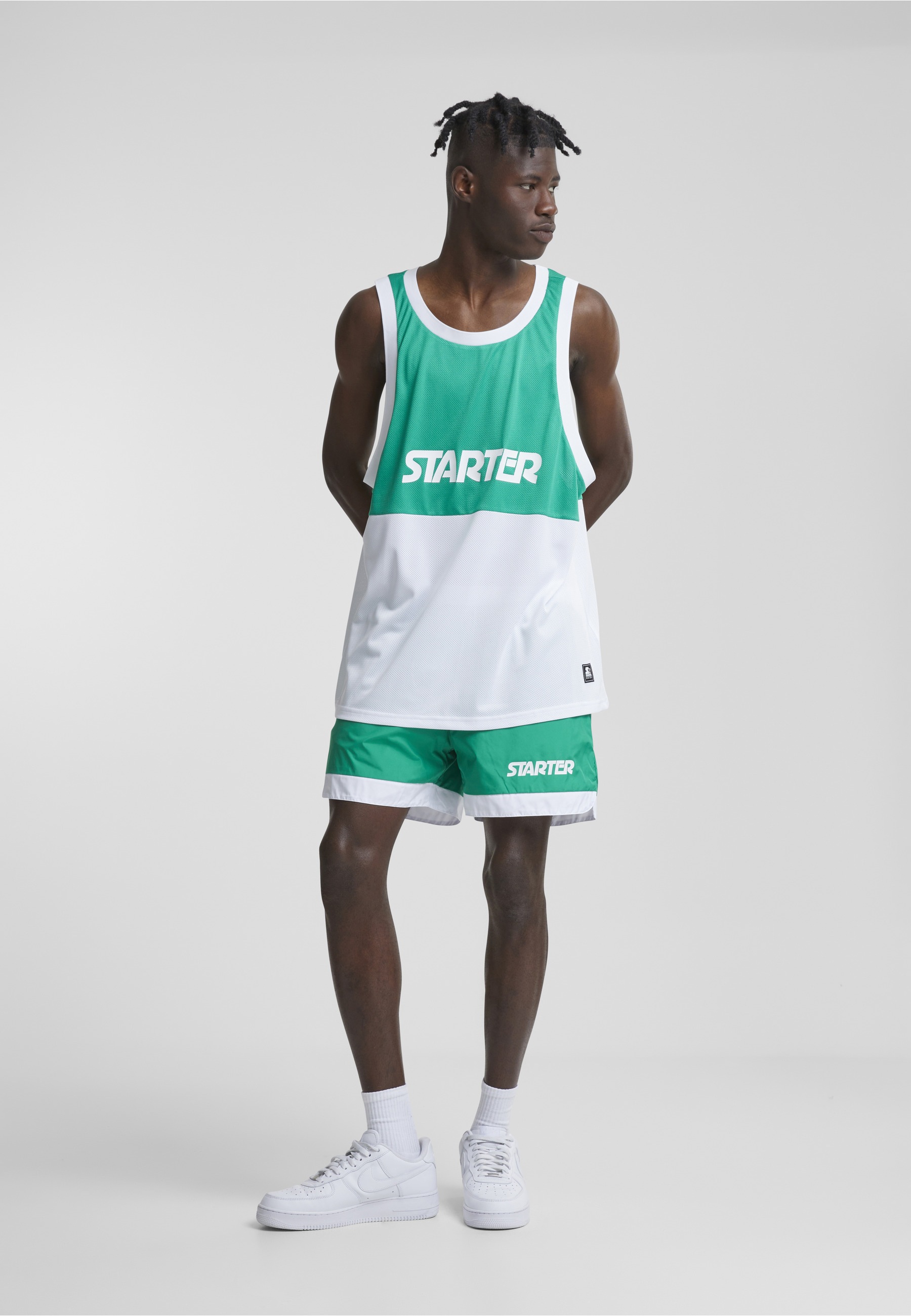 Starter Black Label Tanktop »Starter Black Label Herren Starter Split Mesh Tank Top« 1 Stk.