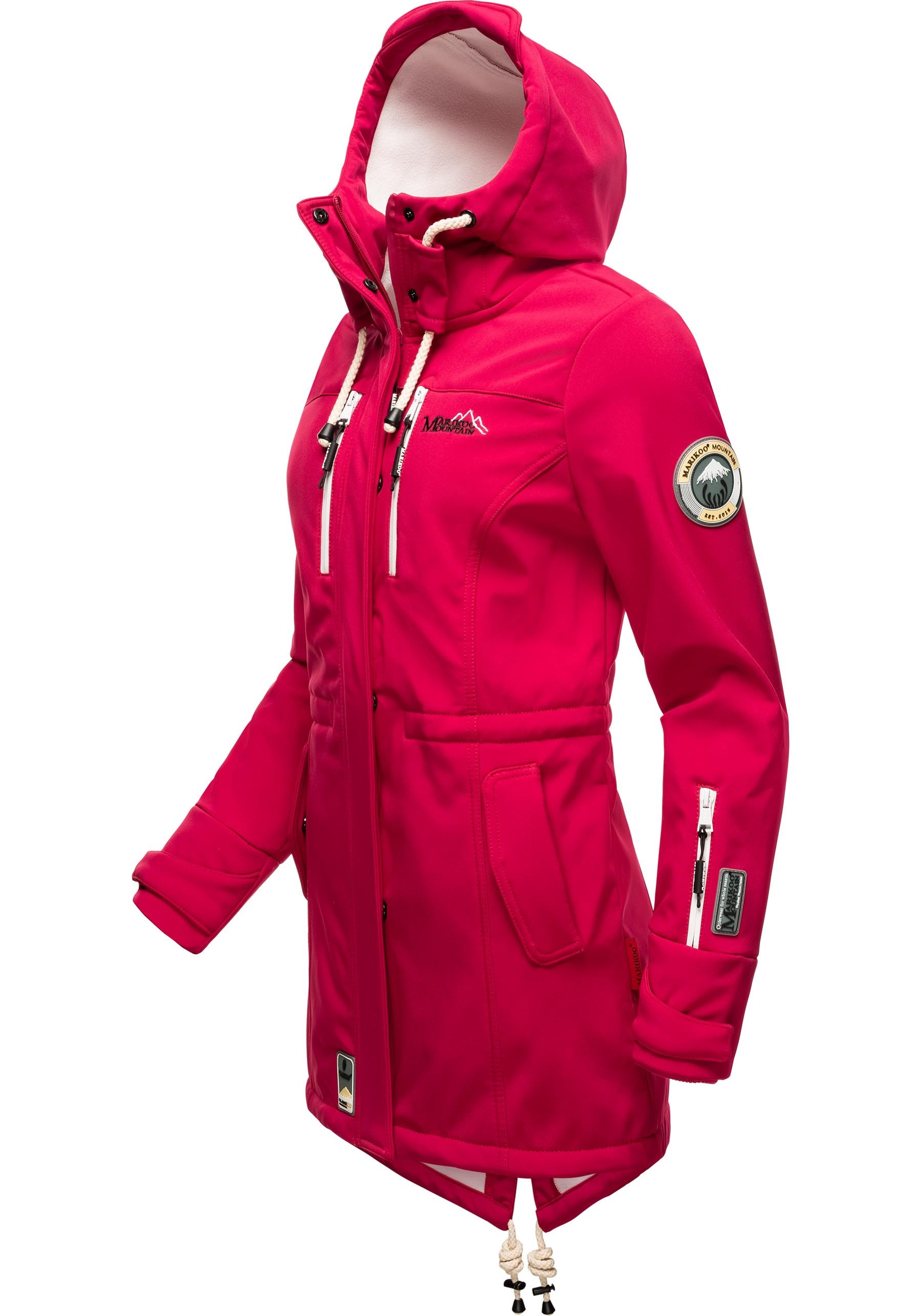 Marikoo Funktionsmantel "Zimtzicke", Wasserdichter Softshell Parka mit Kapu günstig online kaufen