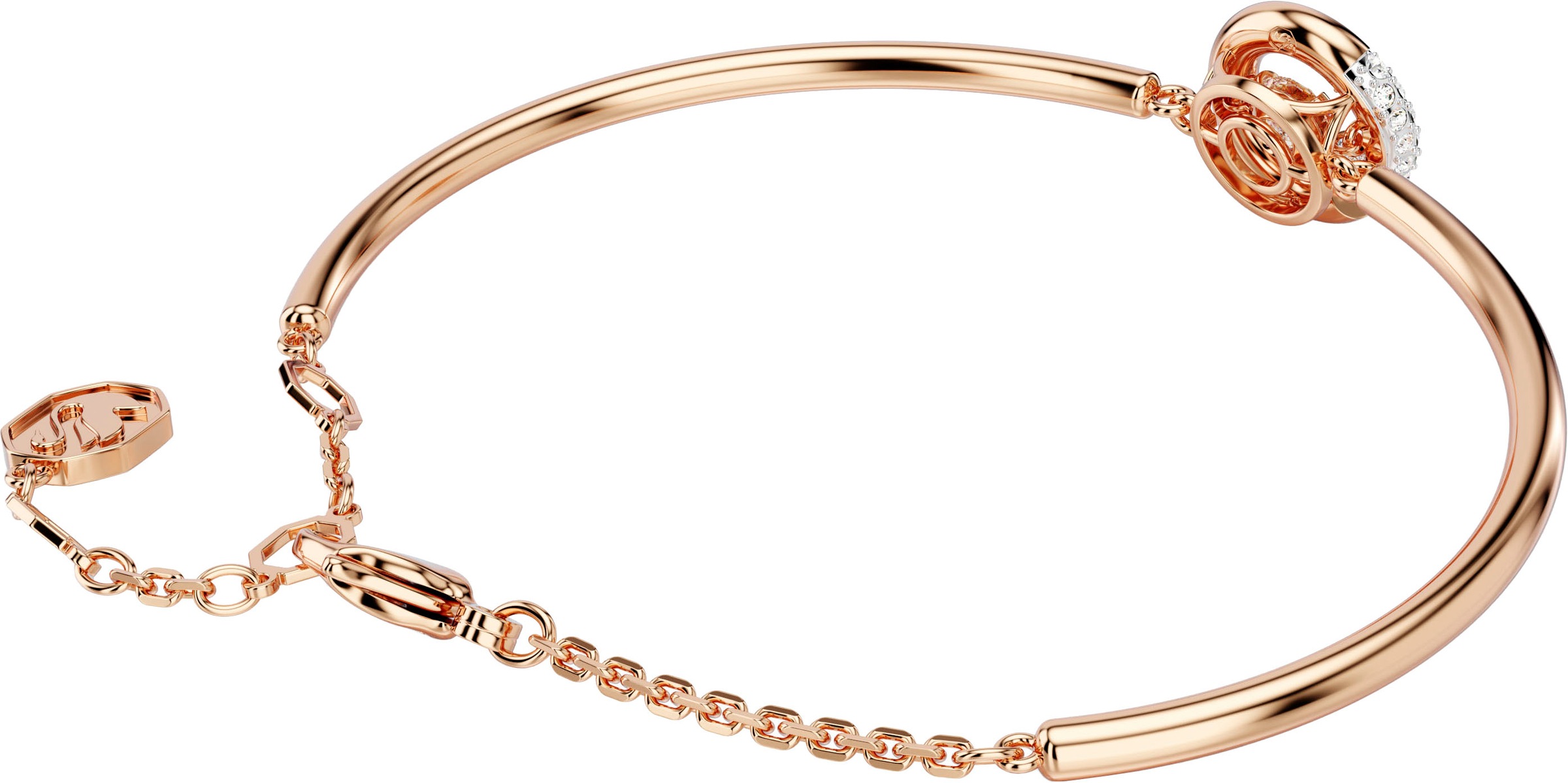 Swarovski Armreif »Schmuck Geschenk Armschmuck Dextera, 5692259«, mit Swarovski® Zirkonia (synth.)