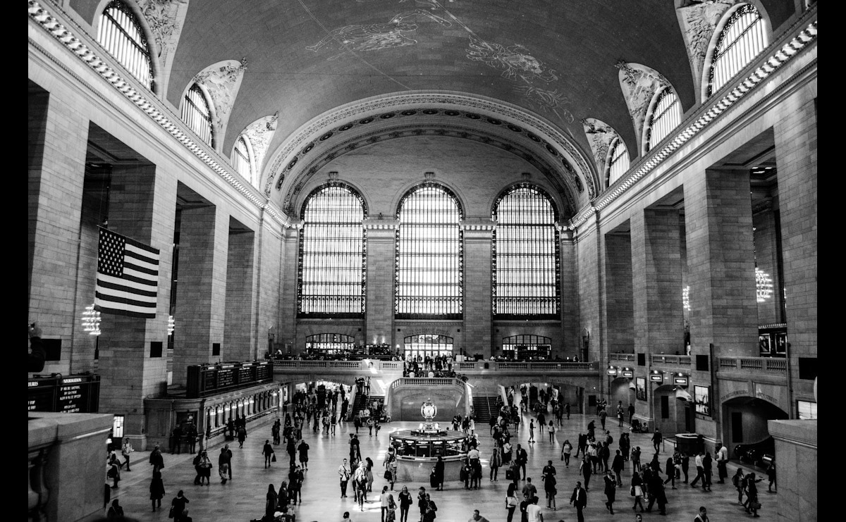 Papermoon Fototapete "Hauptbahnhof New York"