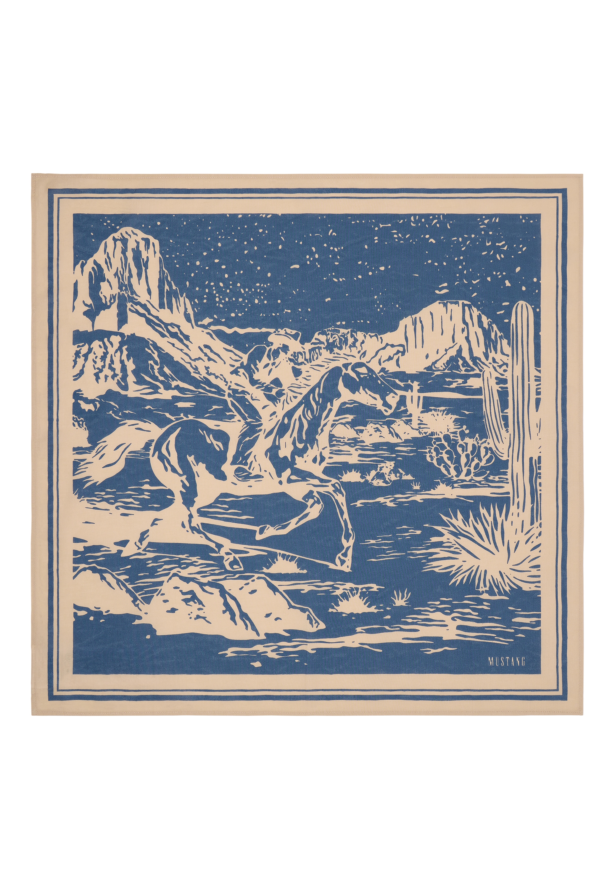 MUSTANG Schal "Herren Style Sunrise Bandana" günstig online kaufen