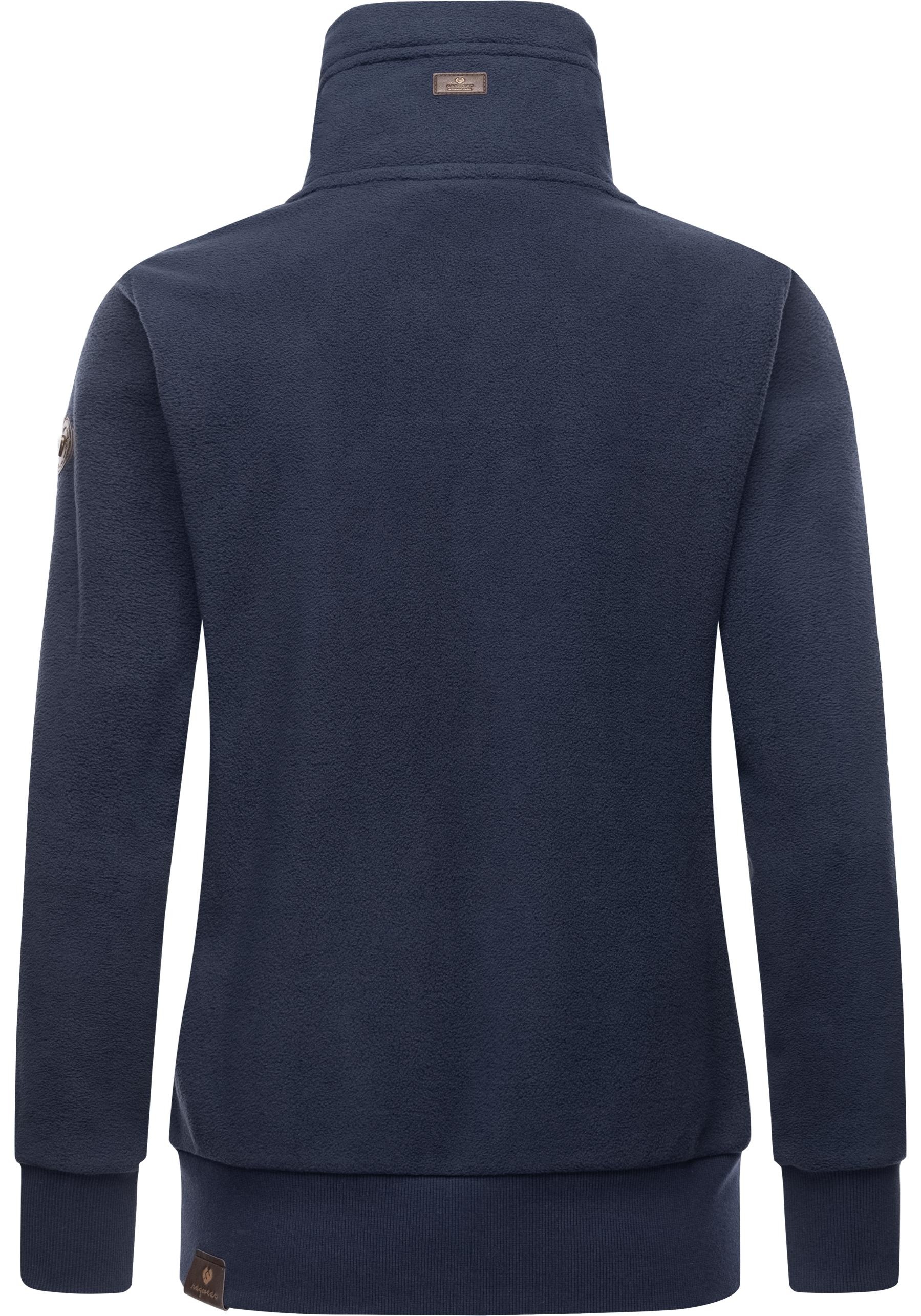 Ragwear Sweatjacke »Rylie Fleece Zip Solid«, weicher Fleece Zip-Sweater mit  Kordeln kaufen | BAUR | Übergangsjacken