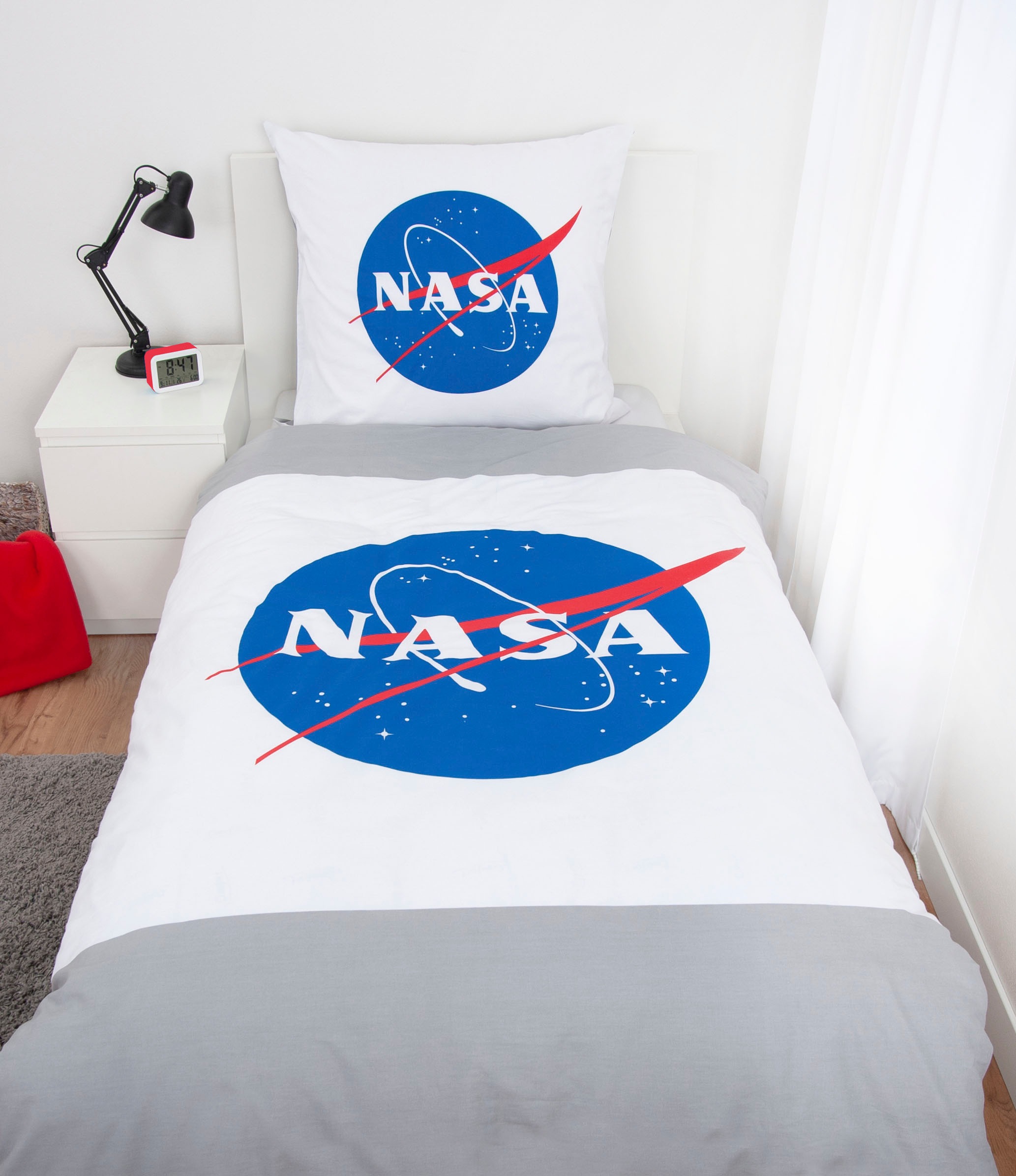 NASA Wendebettwäsche "Nasa" 2 Stk. günstig online kaufen