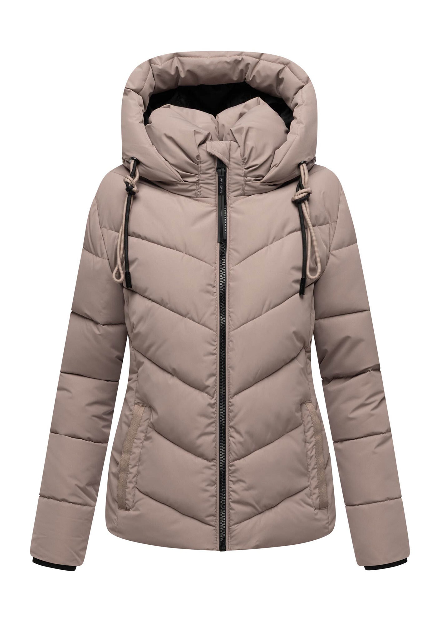Marikoo Winterjacke »Sahnemausii«, Schräge Steppung