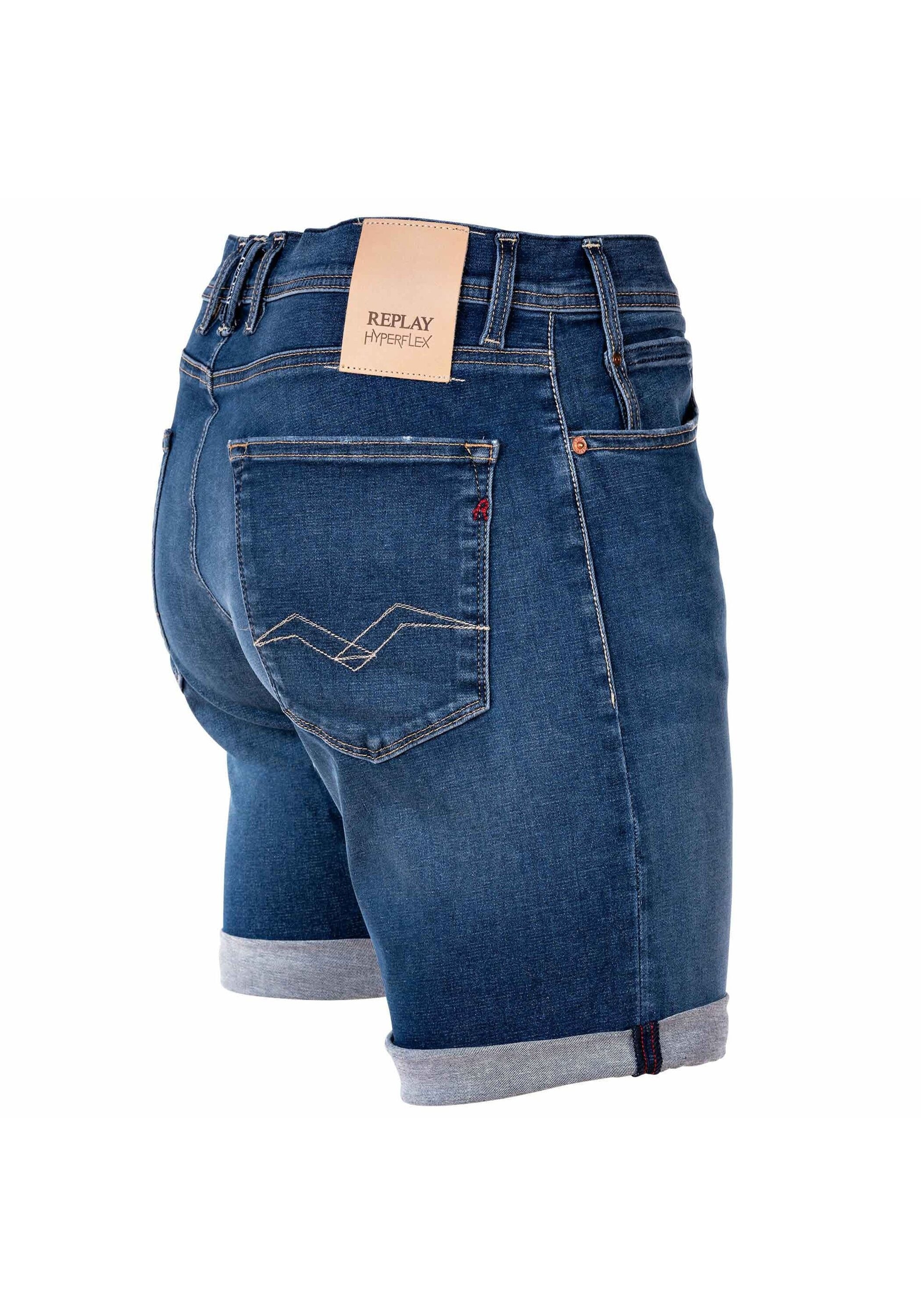 Replay Bermudas »Bermuda-Shorts Bull Hyperflex Stretch BENNI«
