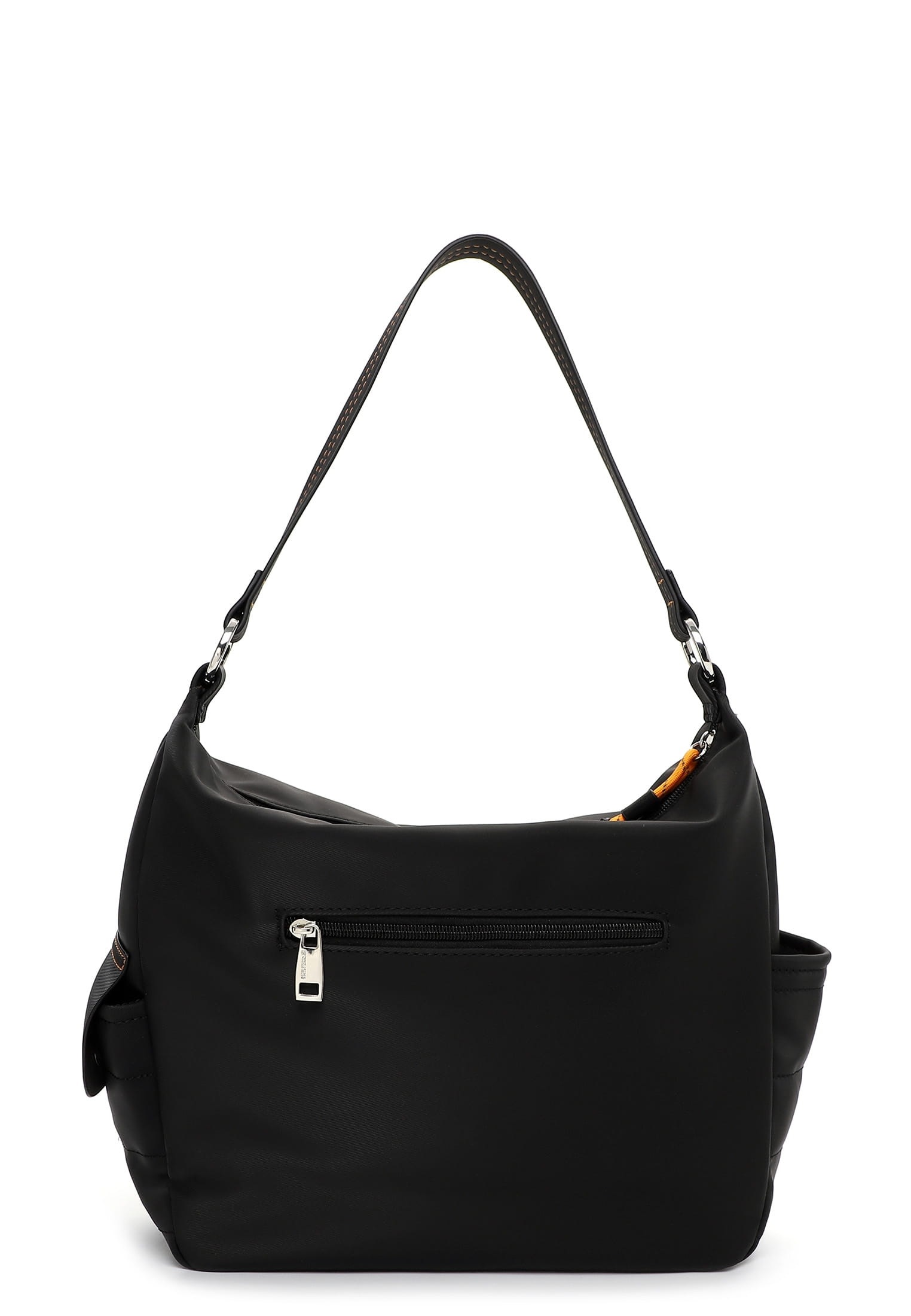 Beuteltasche EMILY & NOAH "Beutel E&N Joeline", Damen, Gr. B/H/T: 35cm x 28cm x 12,5cm 0, schwarz (schwarz 100), Polyurethan, Taschen Beuteltasche 2