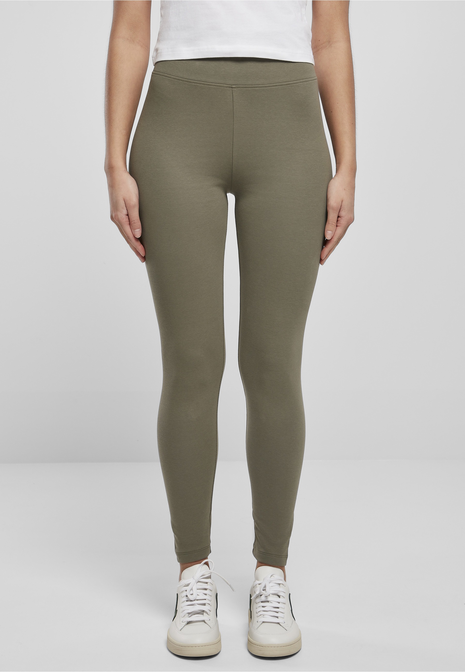 URBAN CLASSICS Leggings »Urban Classics Damen Ladies High Waist Jersey Leggings«
