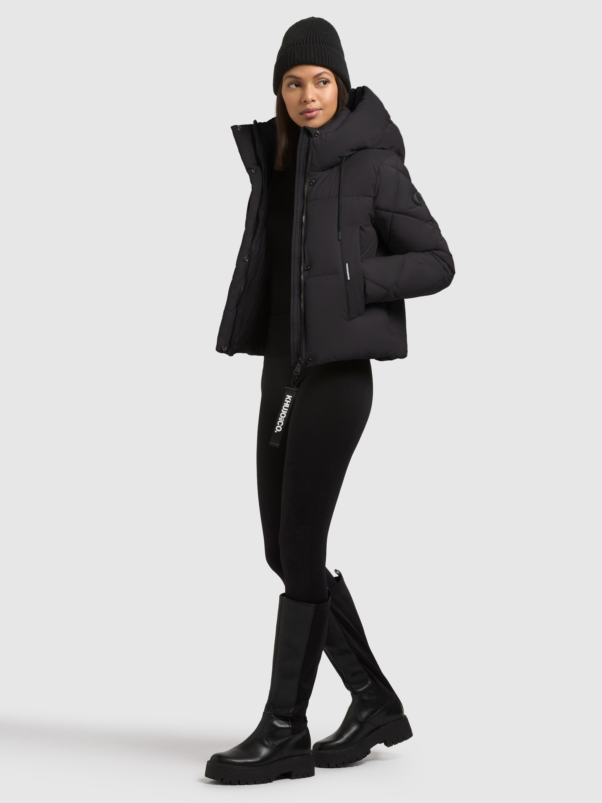 khujo Steppjacke »DAFNA« mit Kapuze