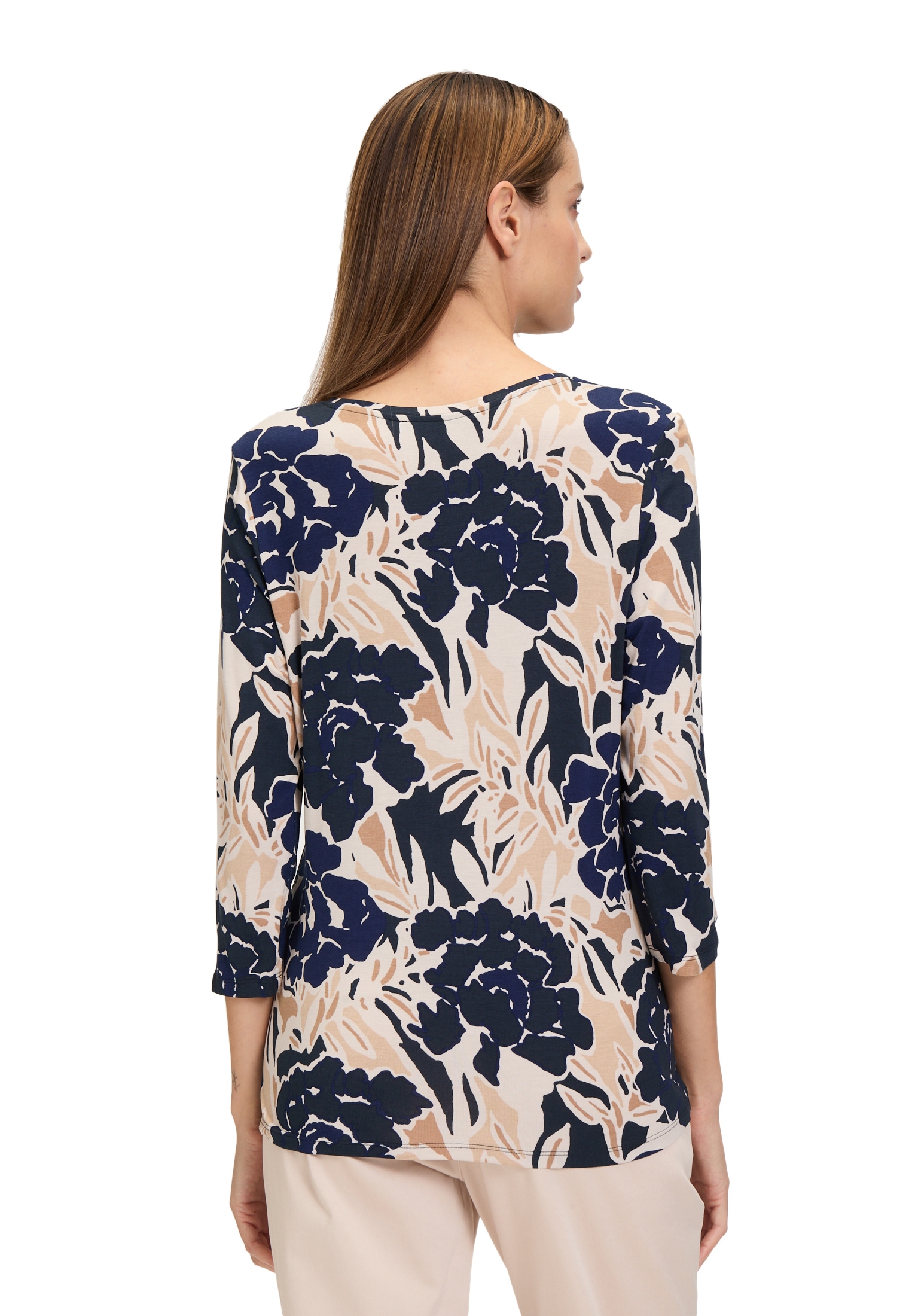 Betty Barclay 3/4-Arm-Shirt »Betty Barclay Damen Basic Shirt mit Print«, (1 tlg.), Druck