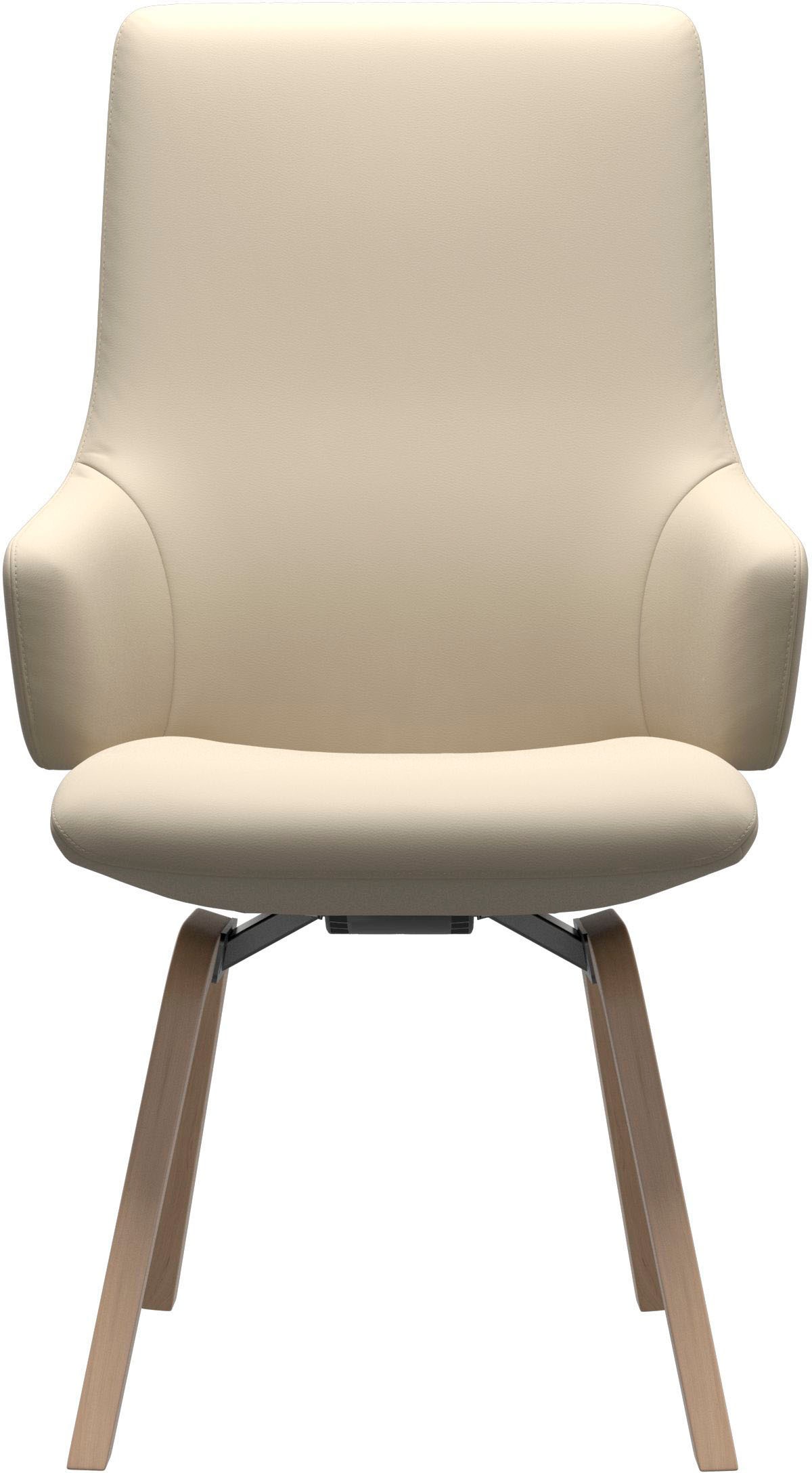 Thumbnail - Stressless "Laurel" () High Back mit Armlehne, Größe L, mit schräggestellten Beinen