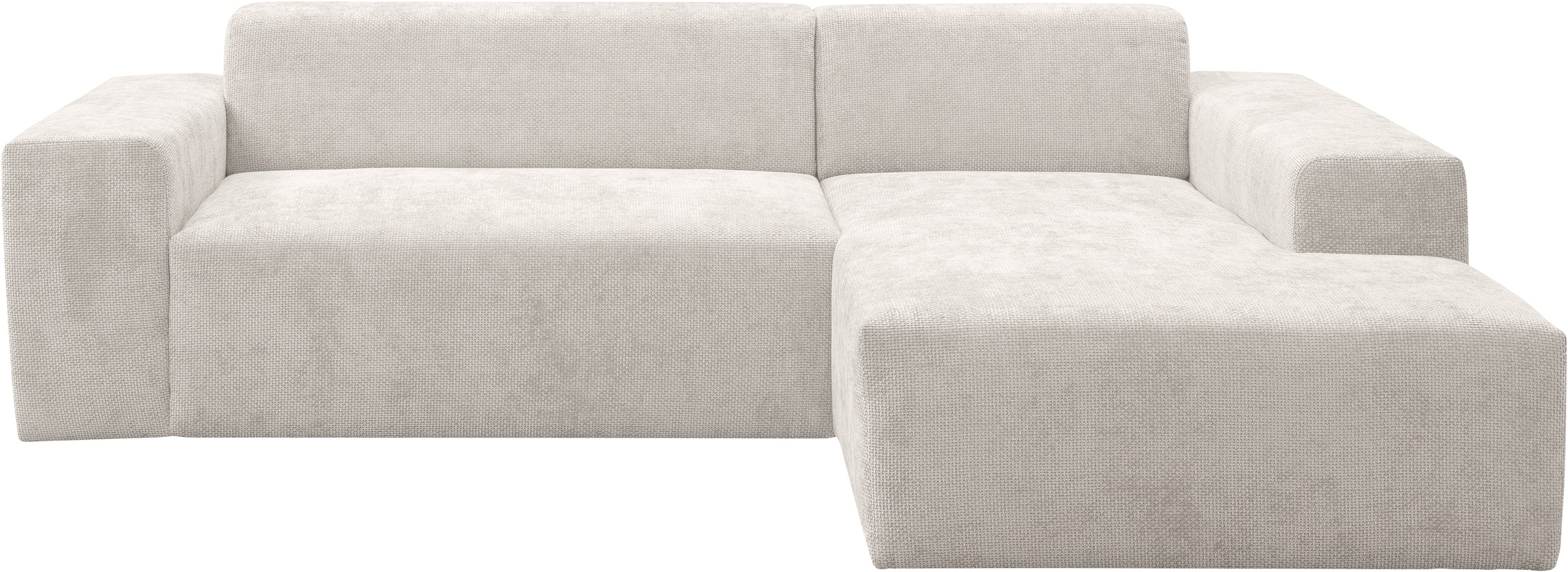 OTTO home Ecksofa "Zeus-L modern & zeitlos, Breite 253 cm, bequemes Sofa" C günstig online kaufen