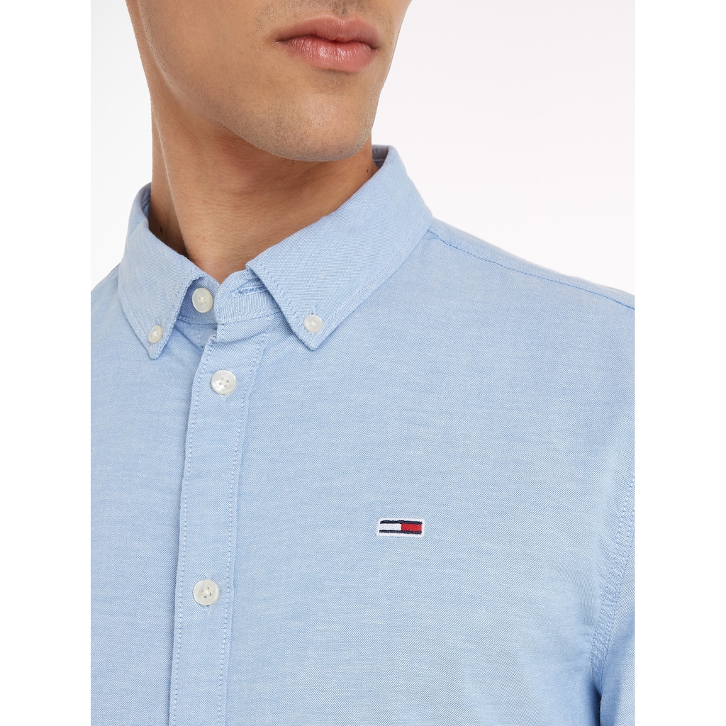 Tommy Jeans Langarmhemd »TJM SLIM STRETCH OXFORD SHIRT«