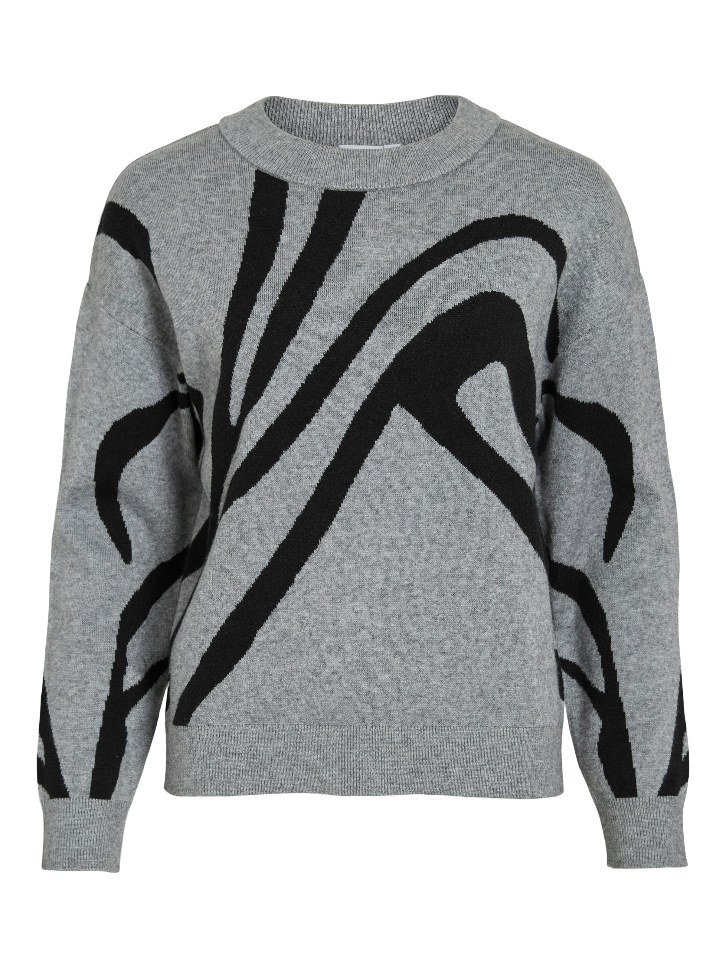 Vila Strickpullover »VITIF JACQUARD L/S KNIT TOP - NOOS«