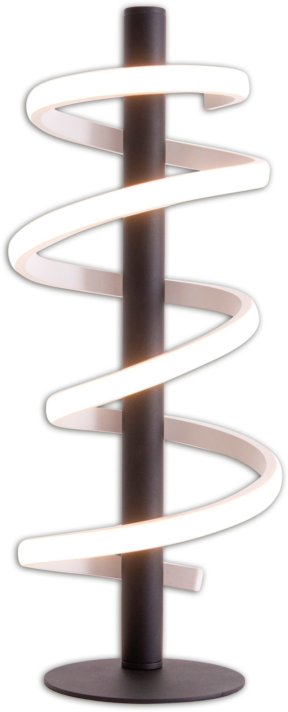näve LED Tischleuchte »Belleza«, Leuchtmittel LED-Board | LED fest integriert, in 3 Stufen dimmbar über Touch-Schalter, Effizienzklasse: G, schwarz