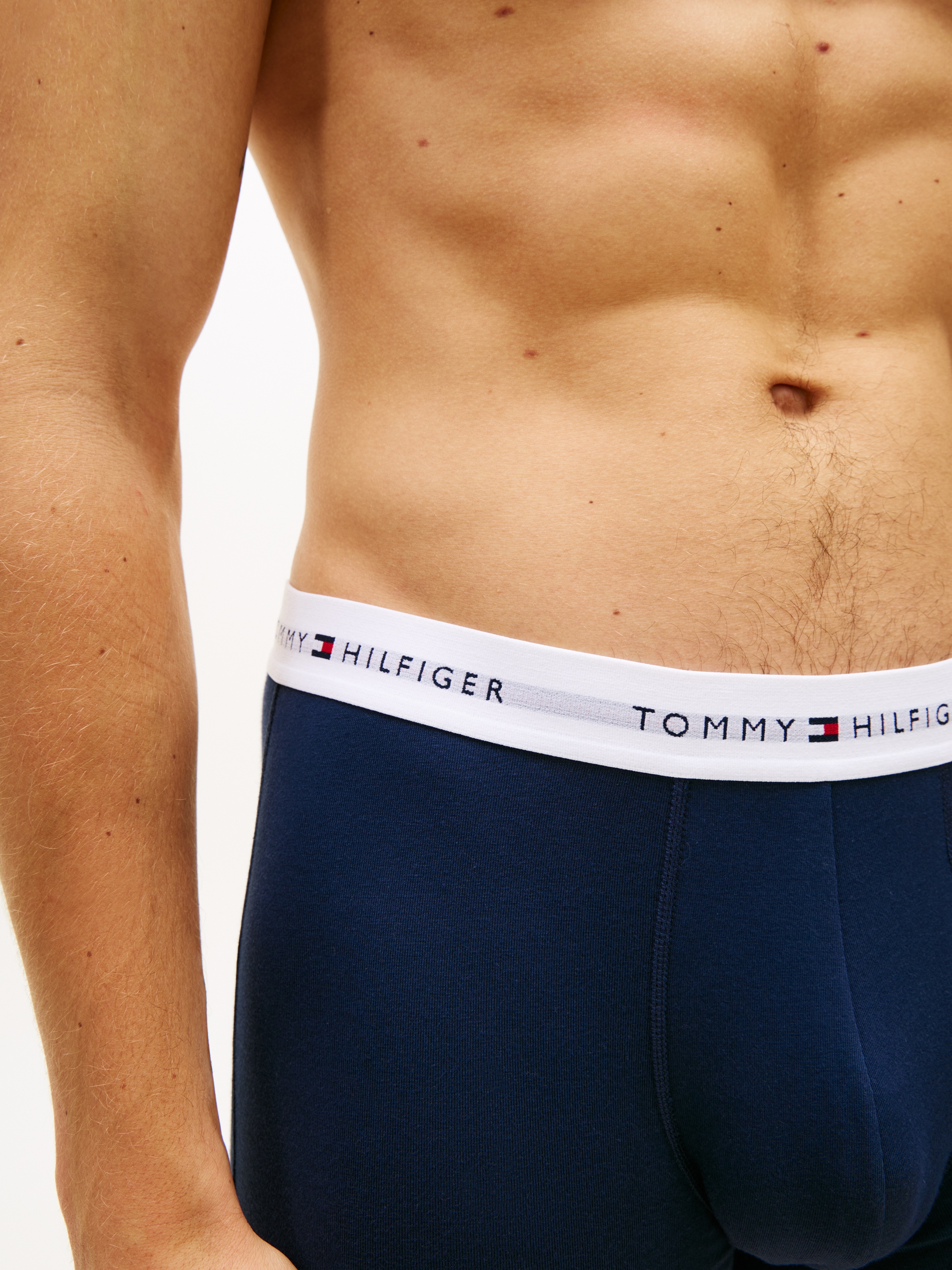 Tommy Hilfiger Underwear Trunk 3 Stk. Körpernahe Passform mit elastischem Bund