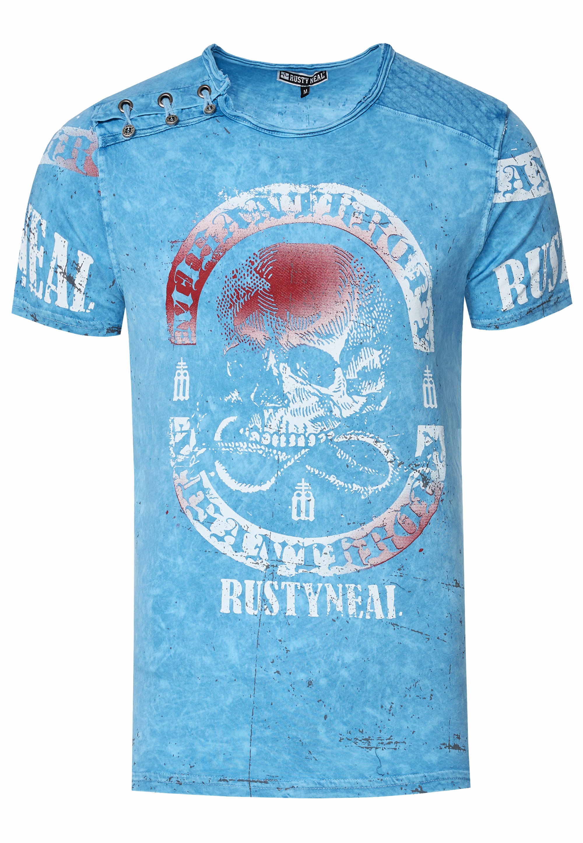 Rusty Neal T-Shirt, mit Markenprint