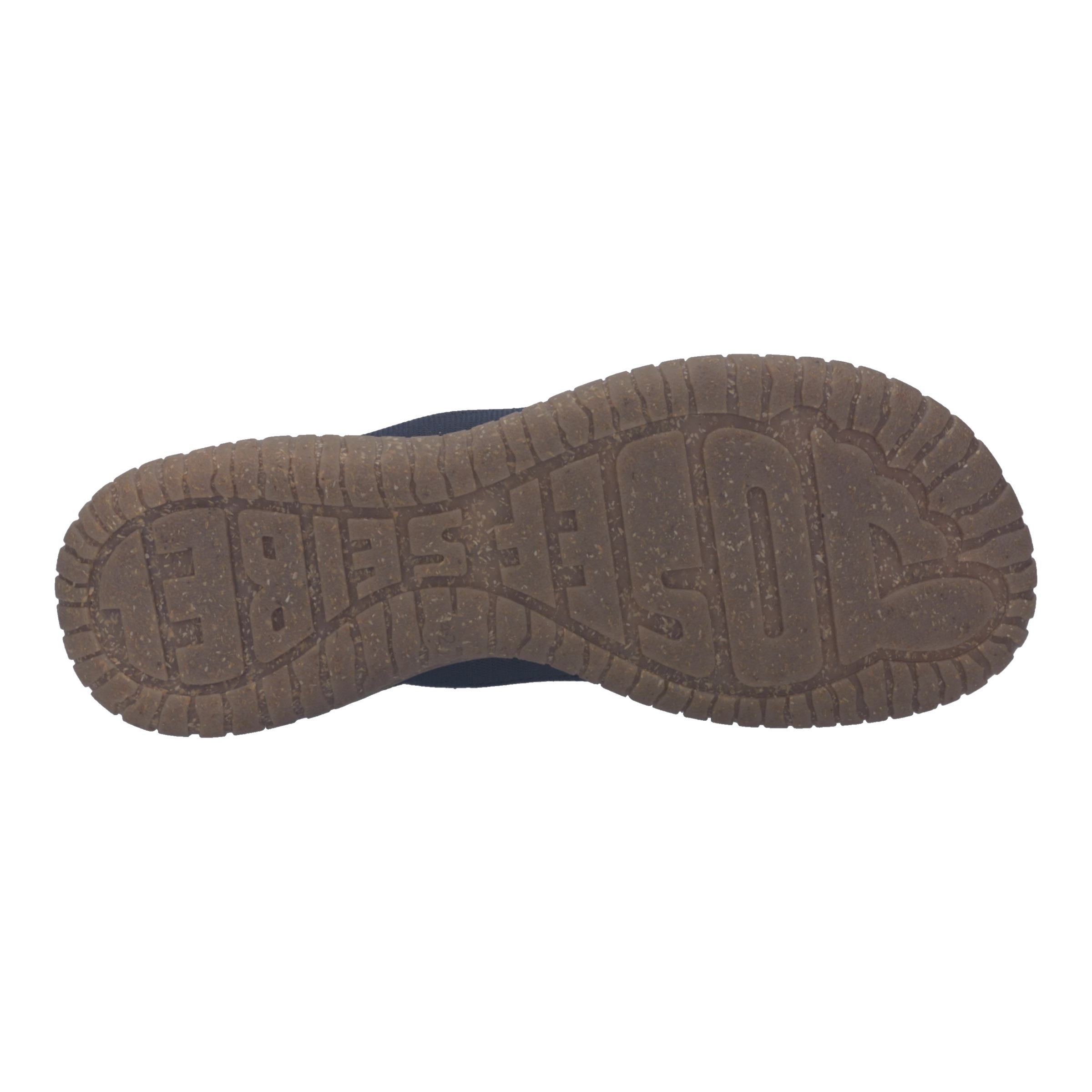 Slip-On Sneaker JOSEF SEIBEL "Wallace 05", Herren, Gr. 41, nachtblau, Textil, Veloursleder, Schuhe, Slipper, Komfortschuh mit elastischen Schnürsenkeln, G-Weite 5