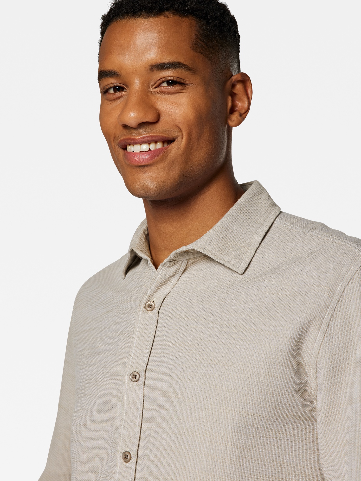 Mavi Langarmhemd »LONG SLEEVE SHIRT«, Hemd mit Struktur