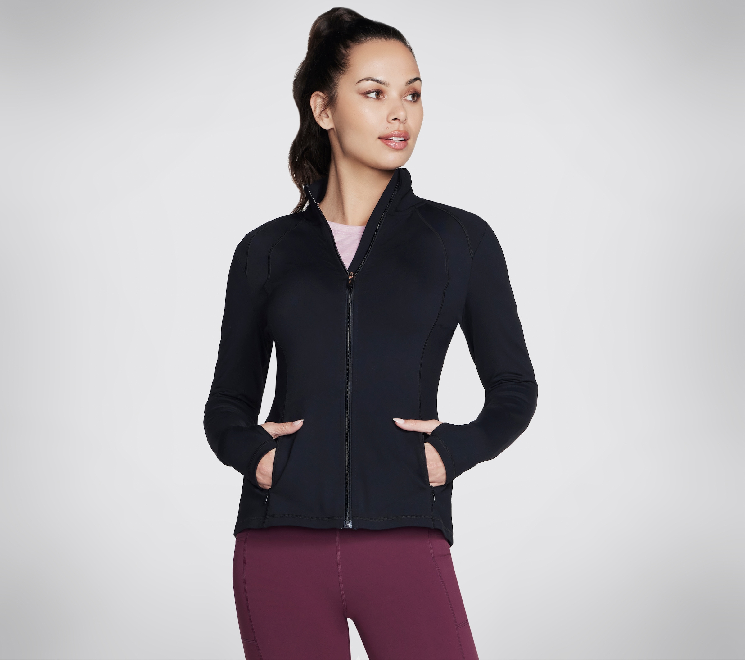 Skechers Trainingsjacke "BOLD BLACK"