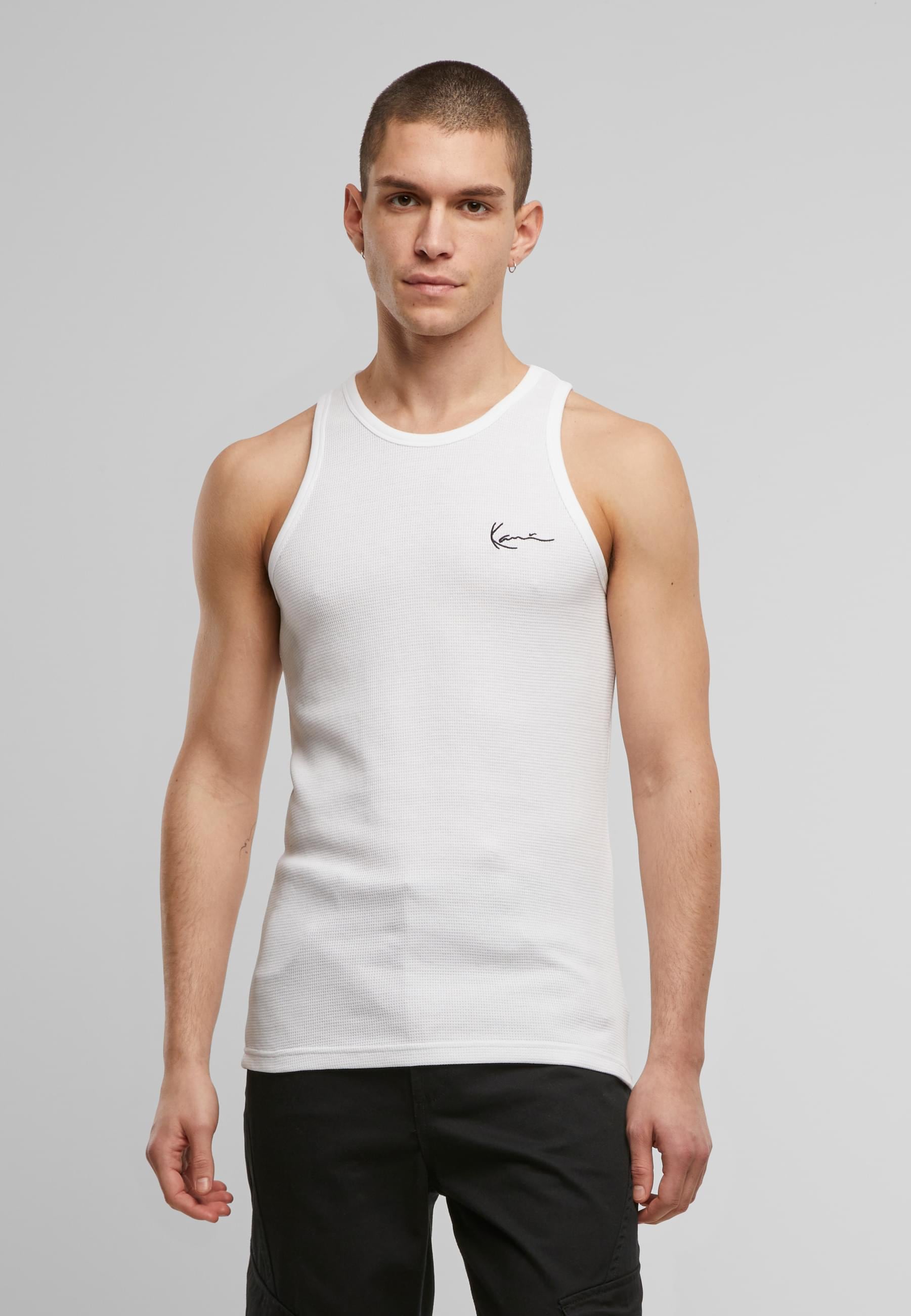 Karl Kani Tanktop »Karl Kani Chest Signature Essential Waffle Tanktop«, (1 tlg.)