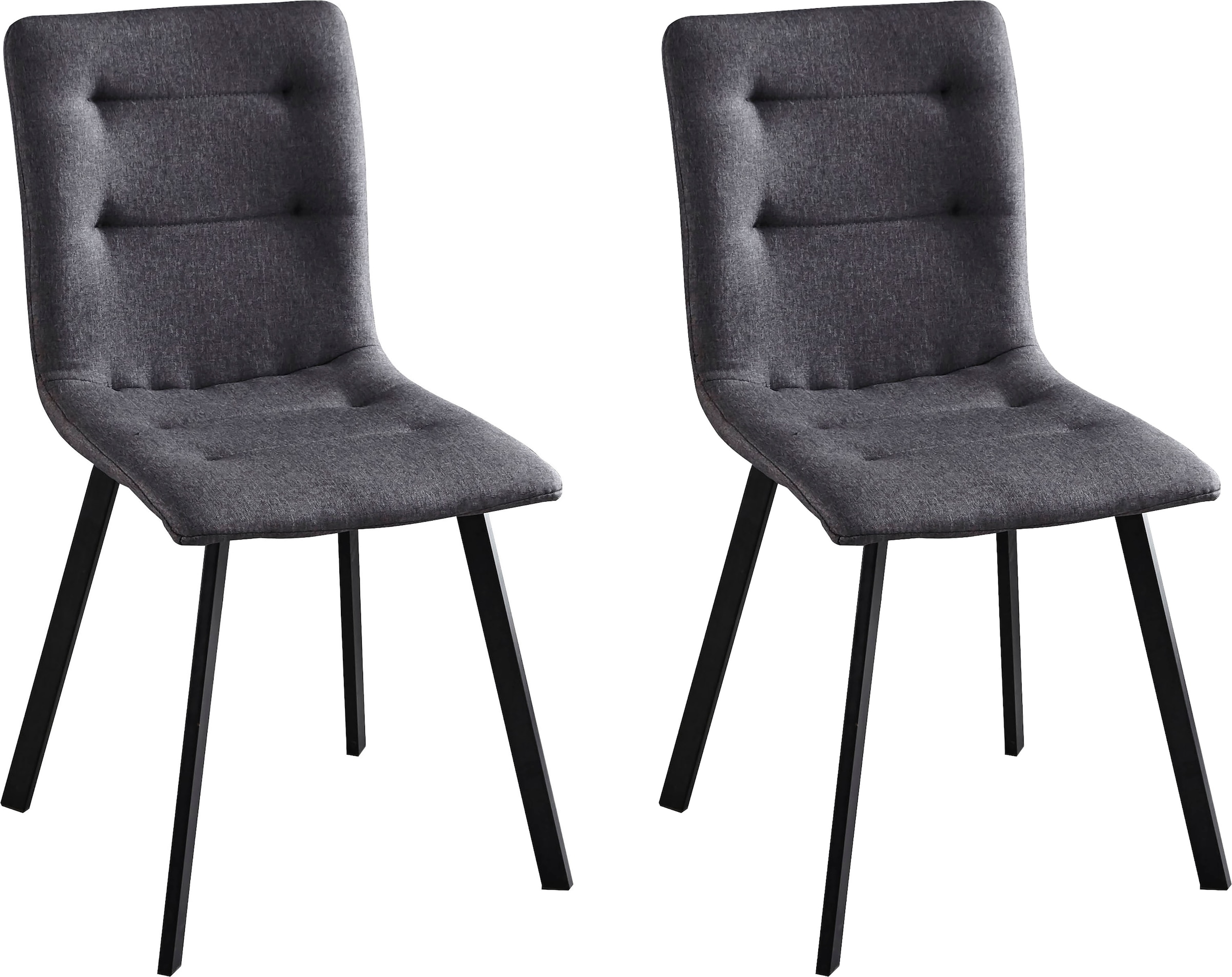 Möbilia Polsterstuhl "Marla" (Set) 2 Stk. günstig online kaufen